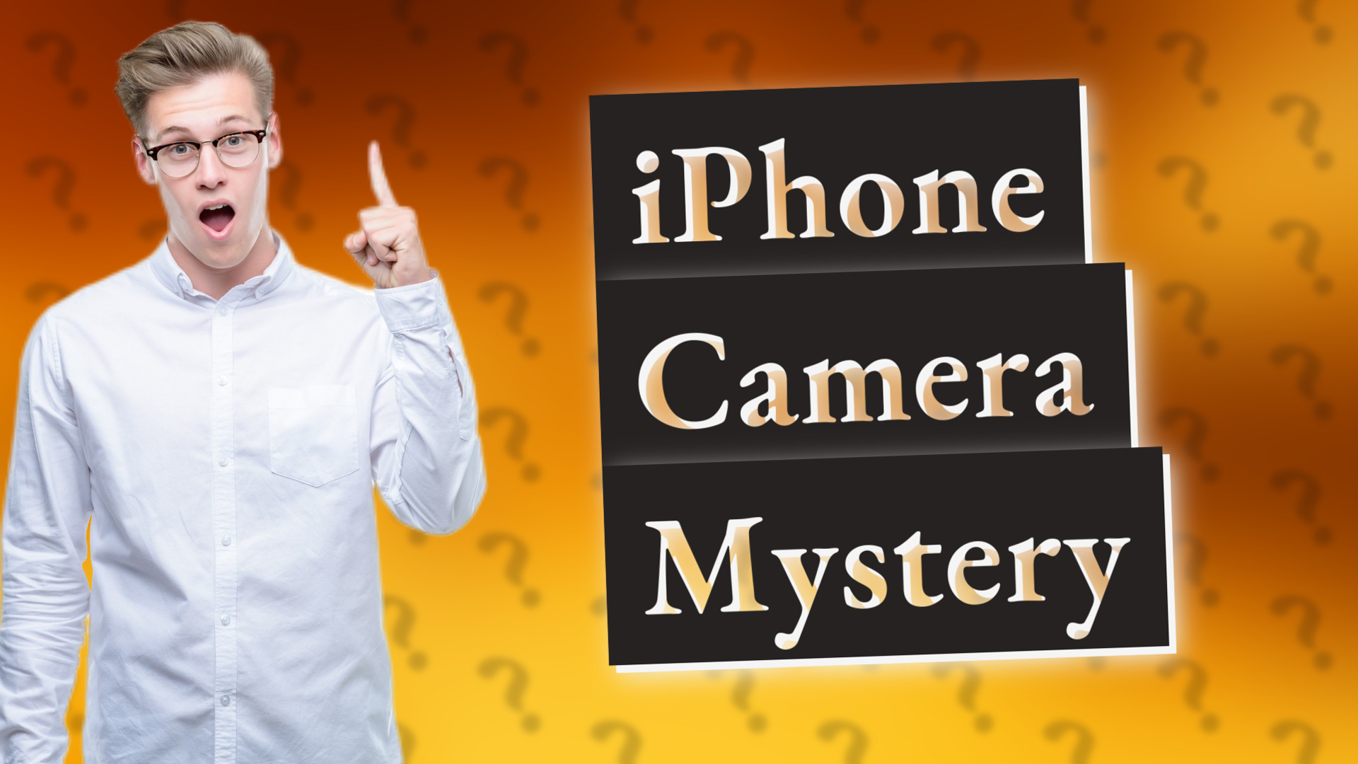 iPhone Camera Mystery