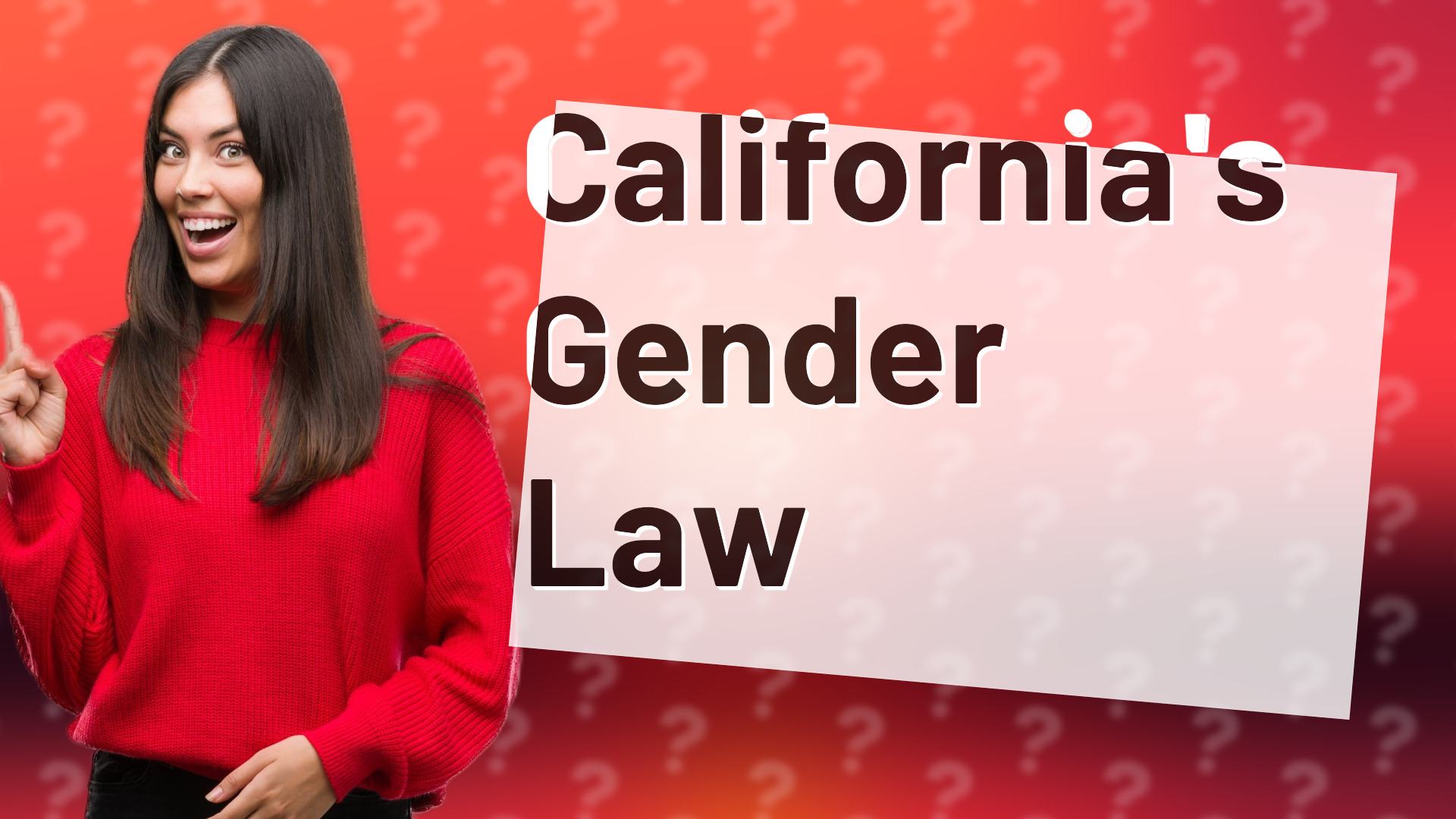 California's Gender Law