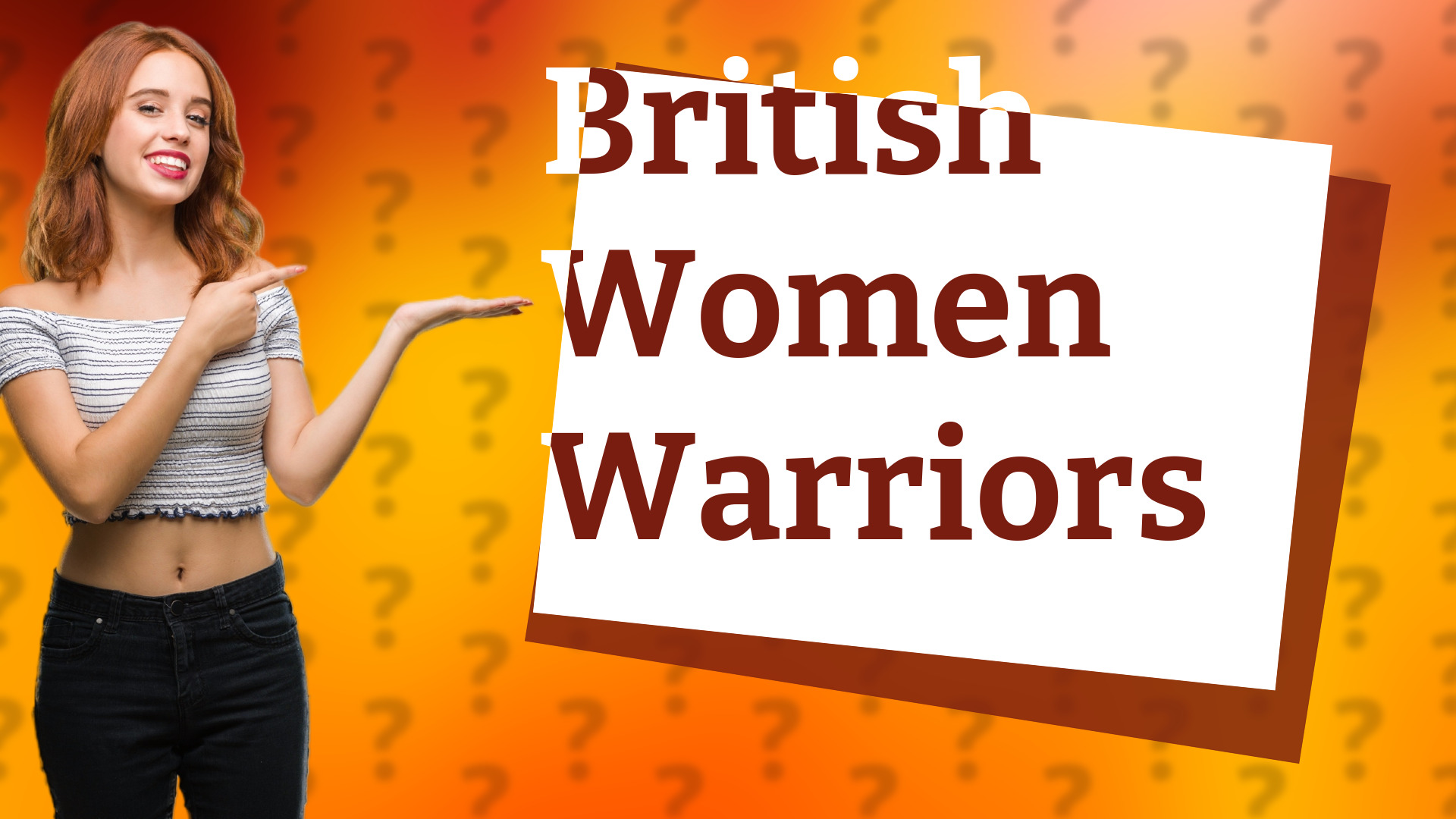 British Women Warriors