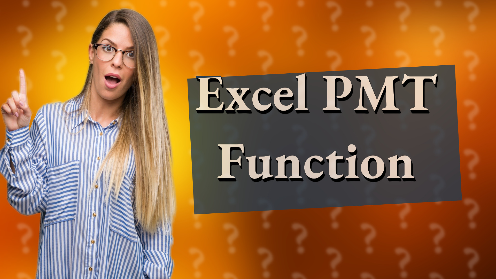 Excel PMT Function