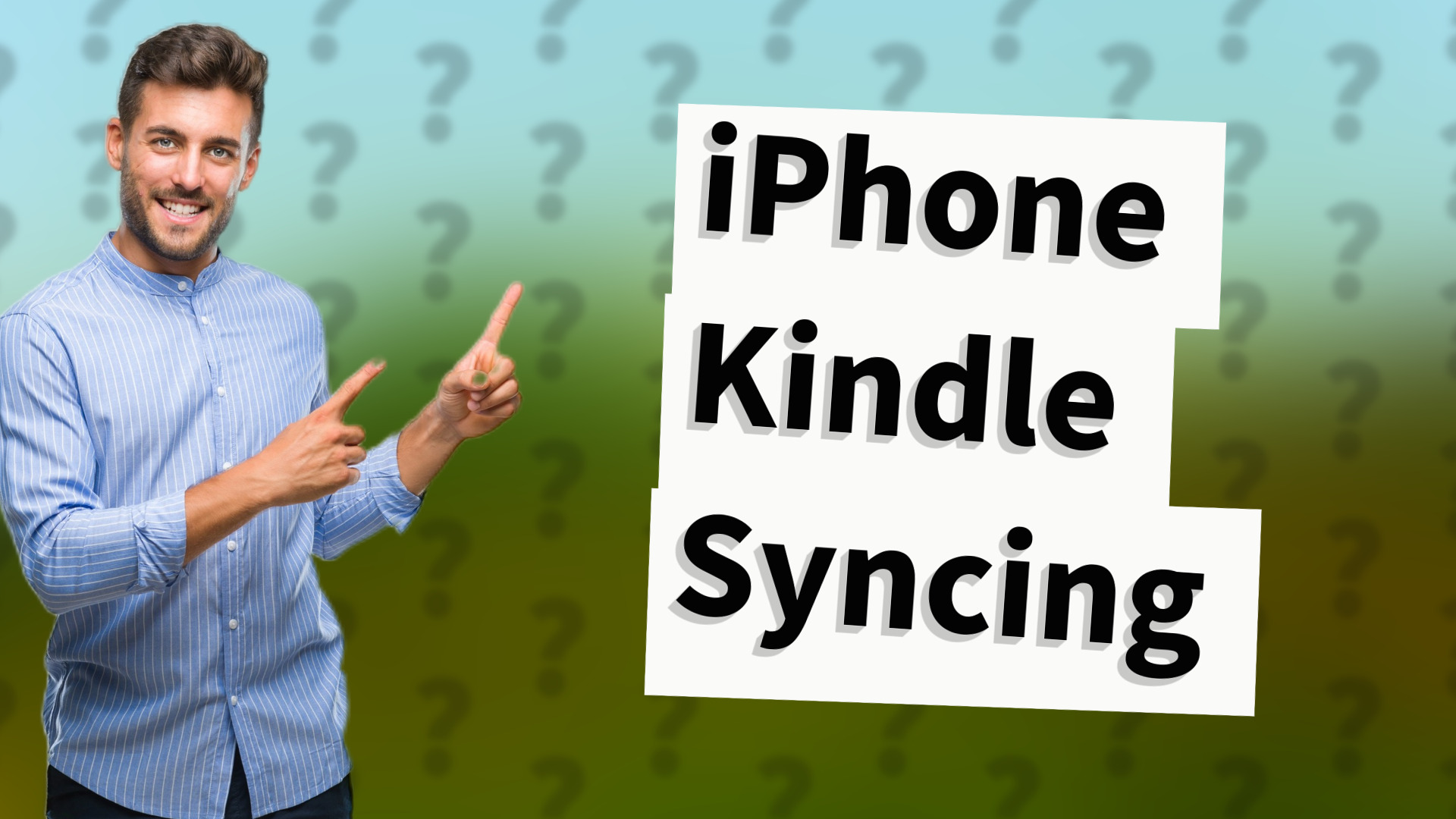 iPhone Kindle Syncing