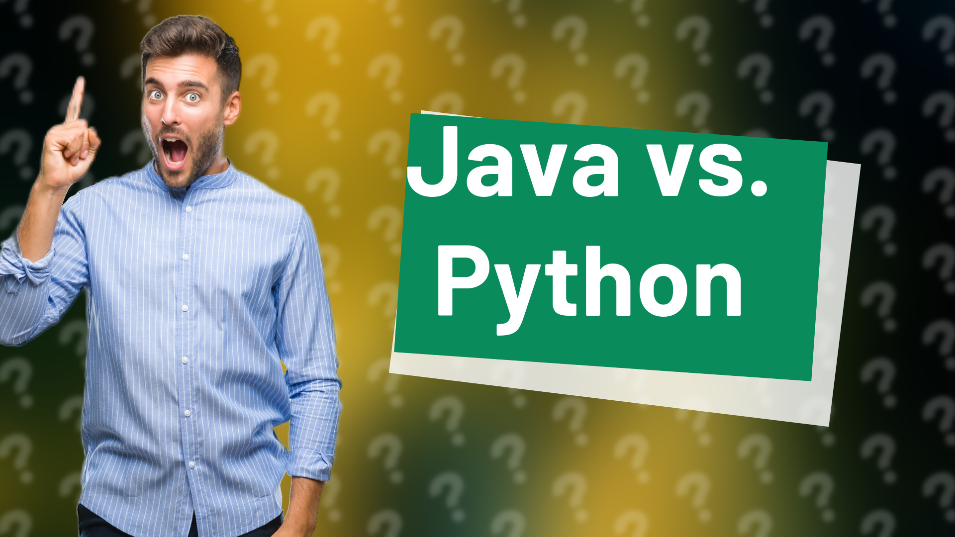 Java vs. Python