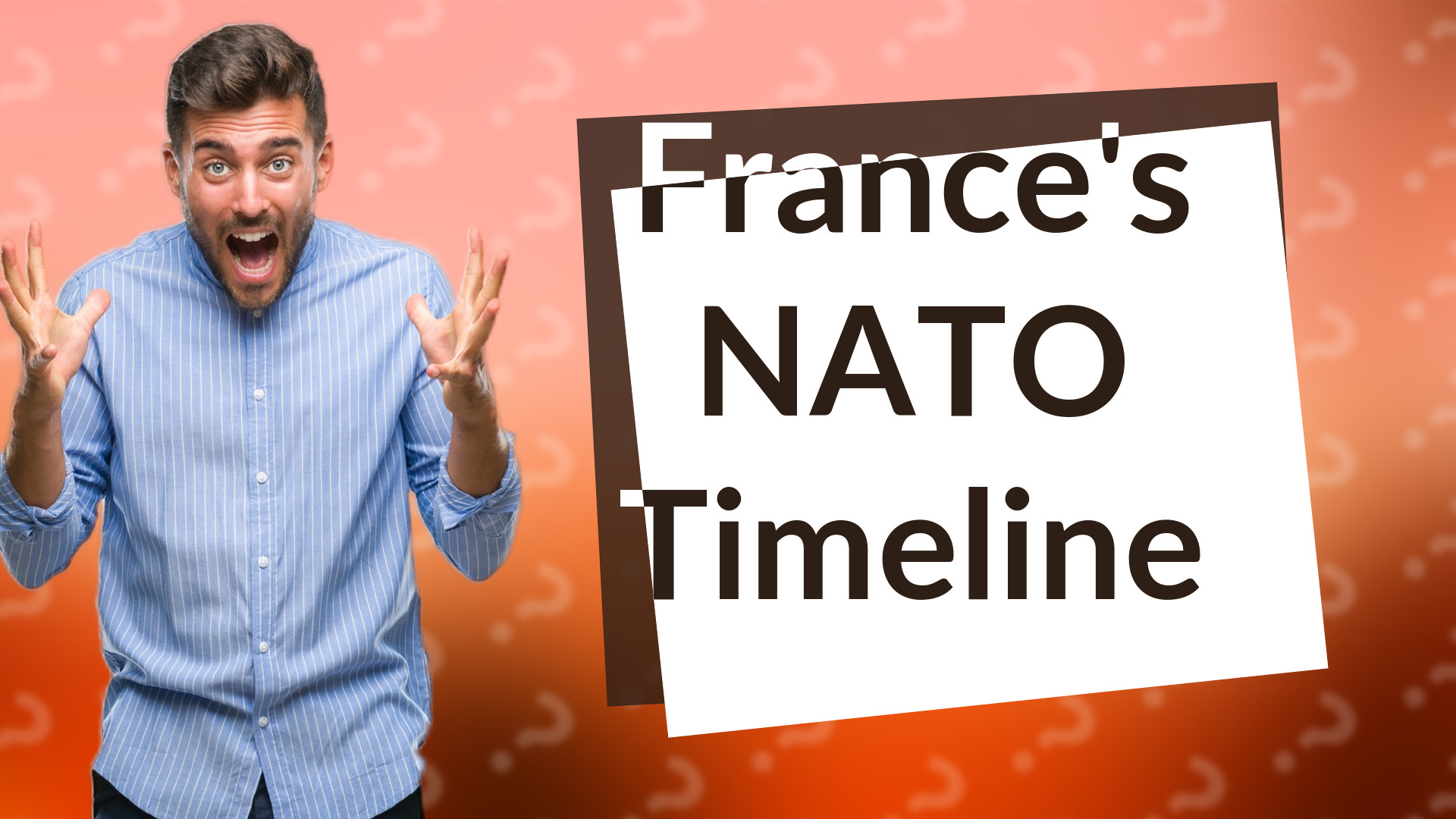 France's NATO Timeline