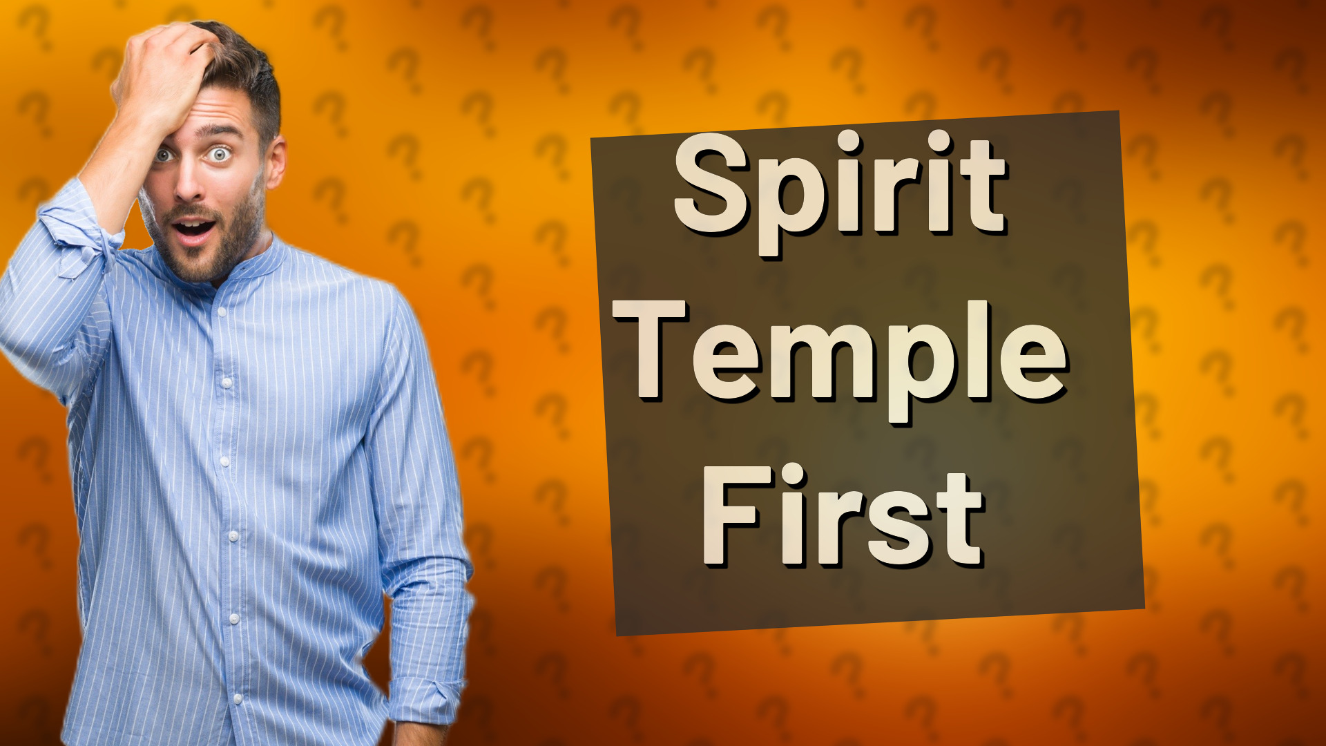 Spirit Temple First