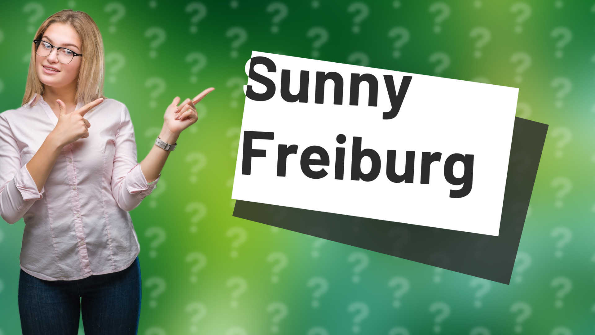 Sunny Freiburg