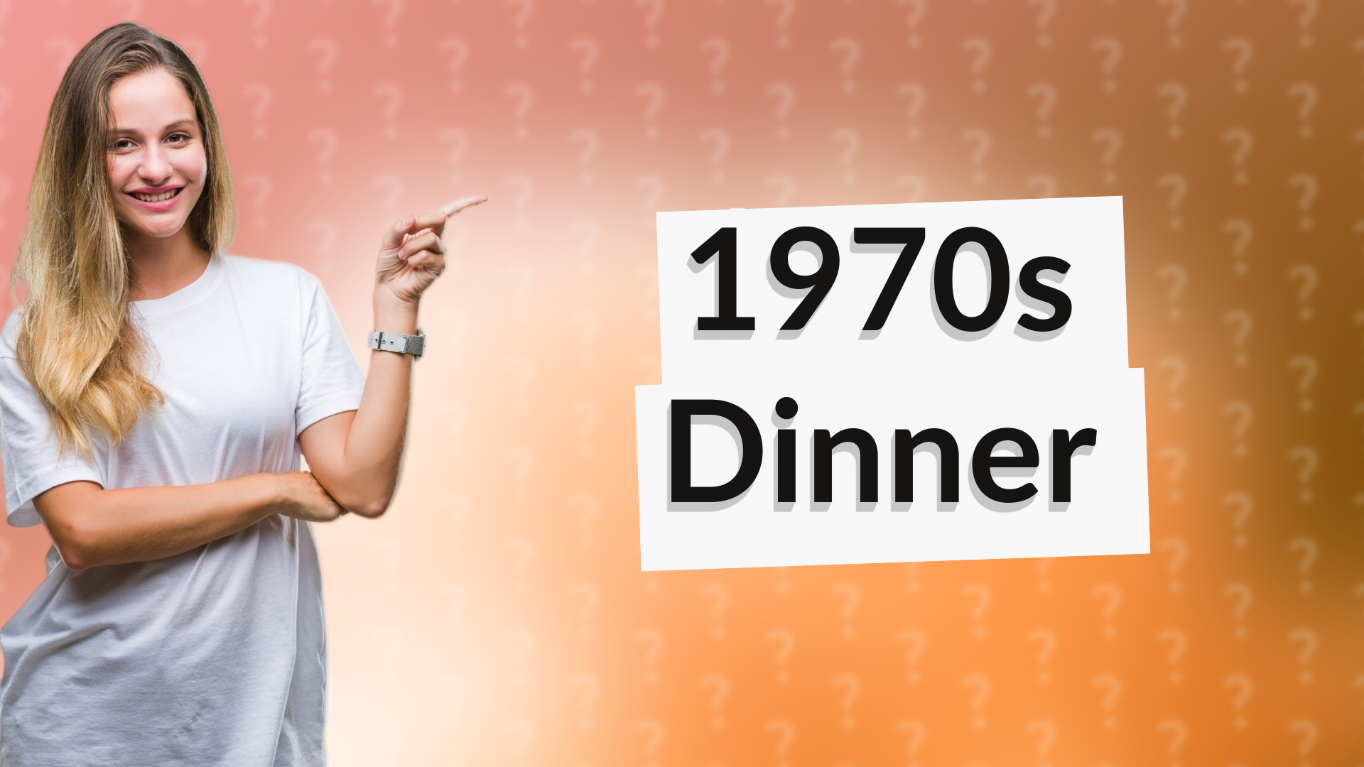 1970s Dinner