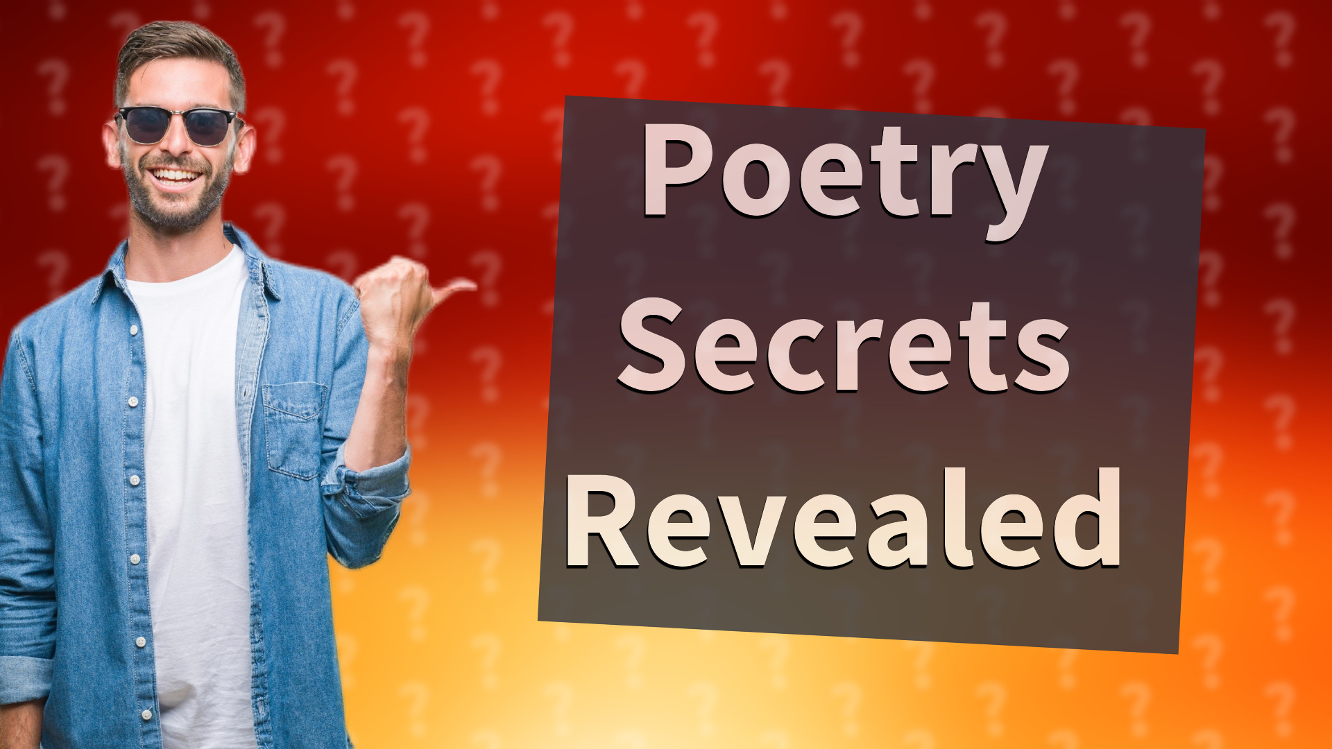 Poetry Secrets Revealed