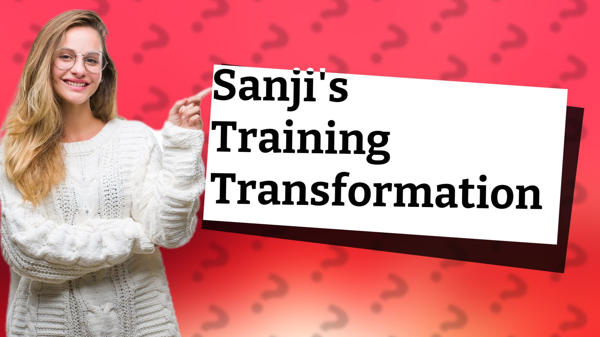 Sanji's Training Transformation
