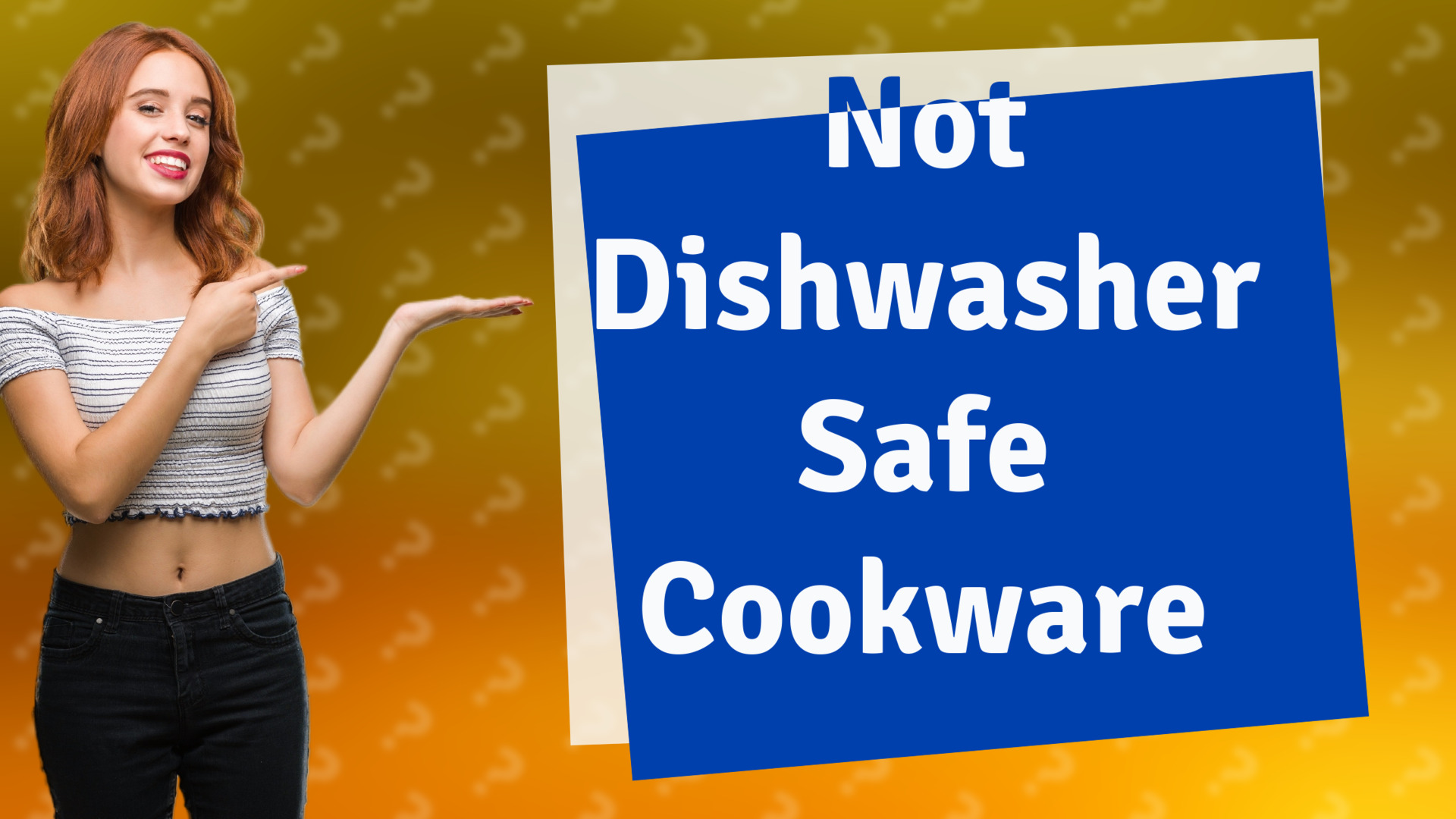 Not Dishwasher Safe Cookware