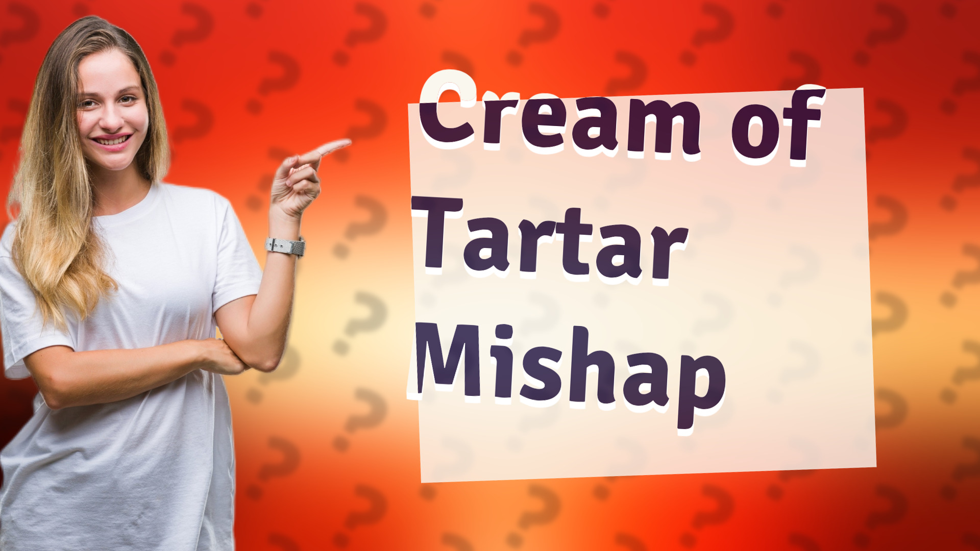 Cream of Tartar Mishap