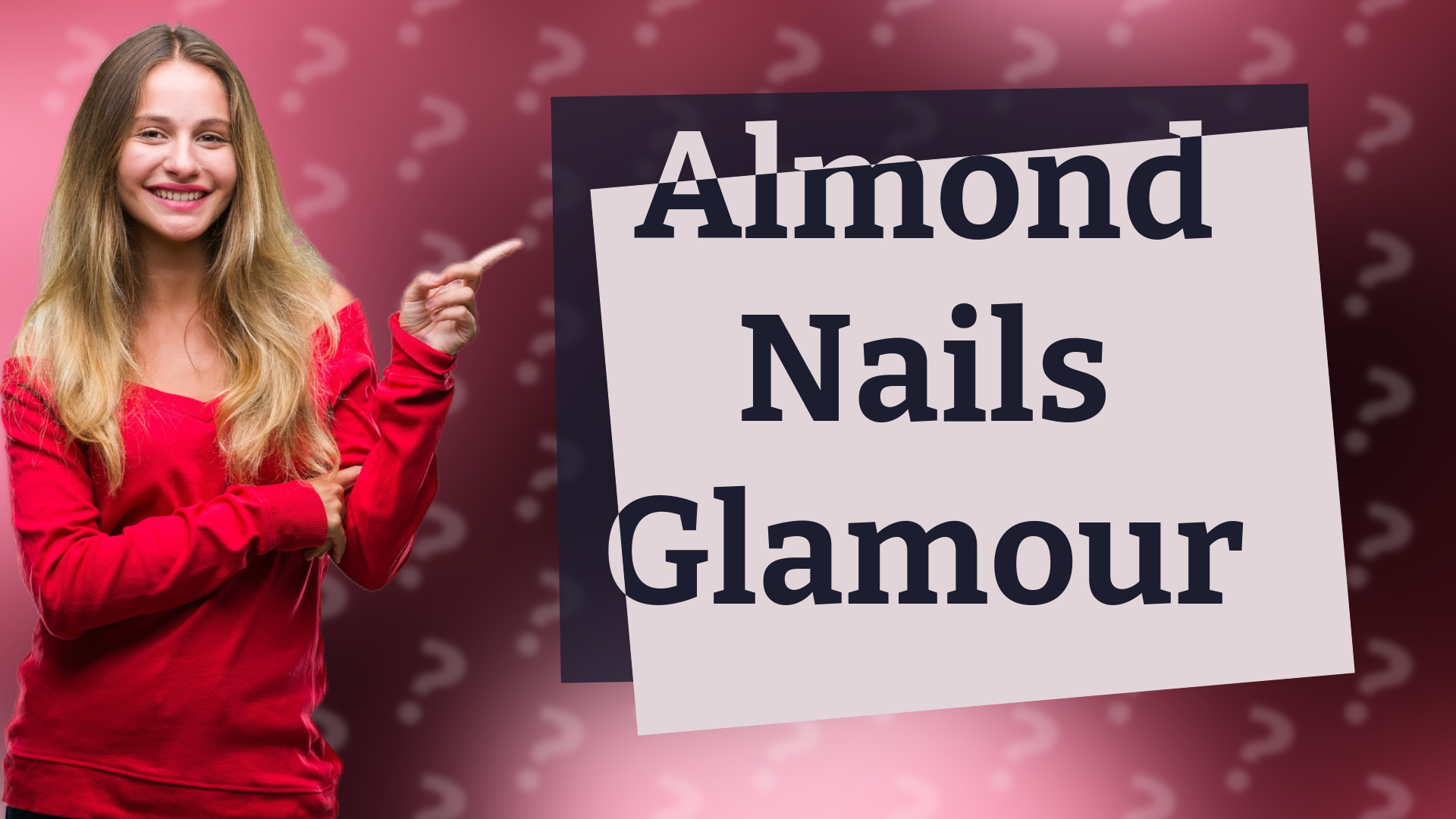 Almond Nails Glamour