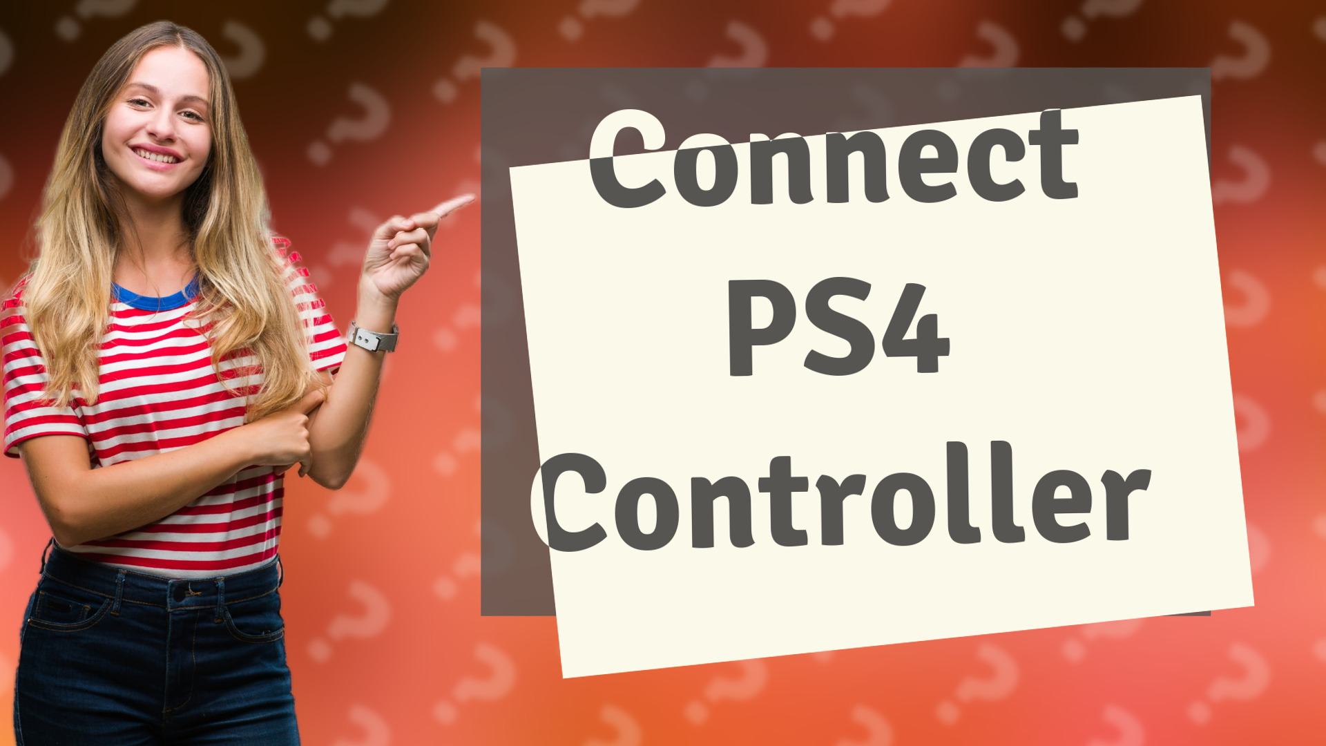 Connect PS4 Controller