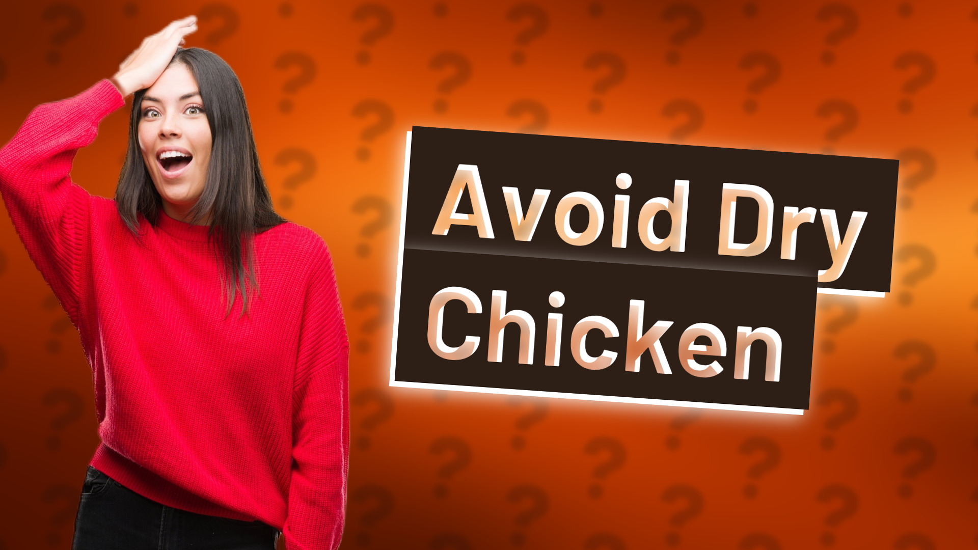 Avoid Dry Chicken