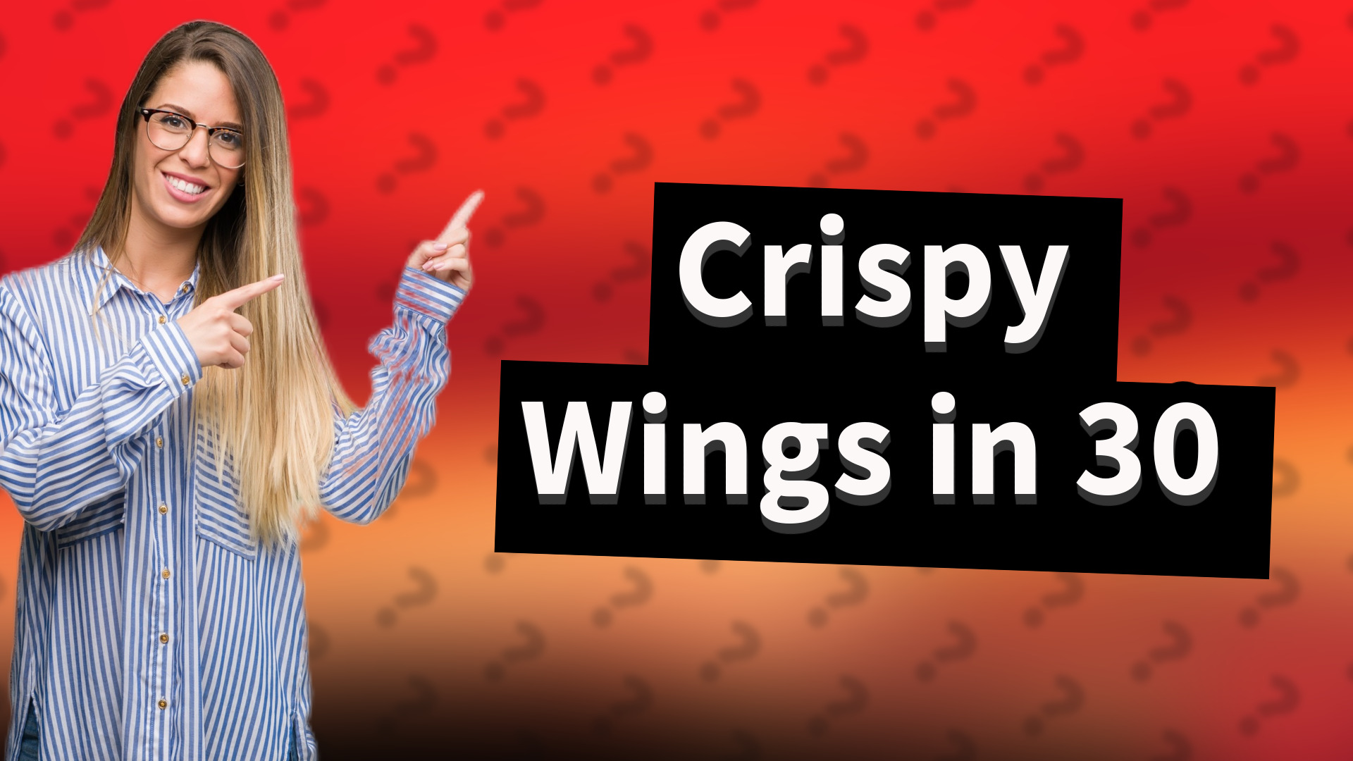 Crispy Wings in 30