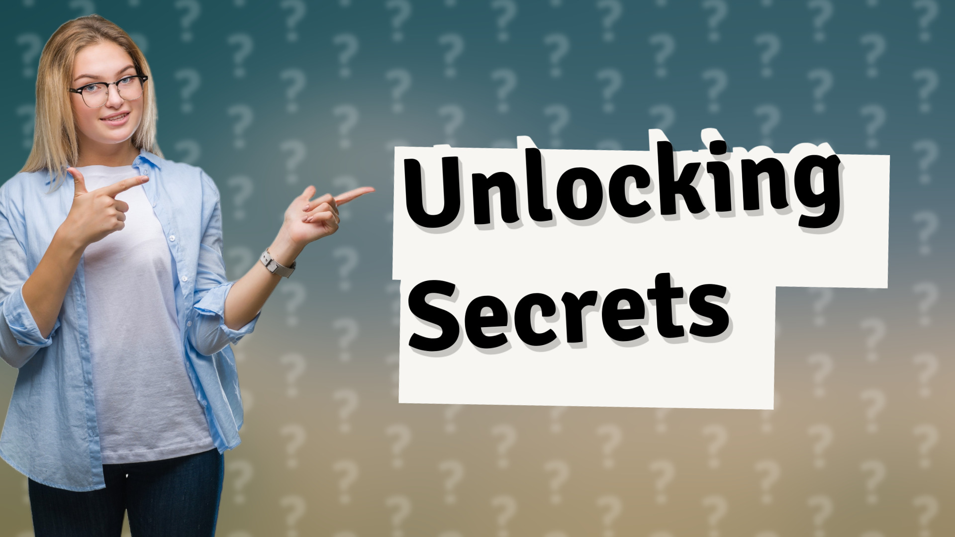 Unlocking Secrets