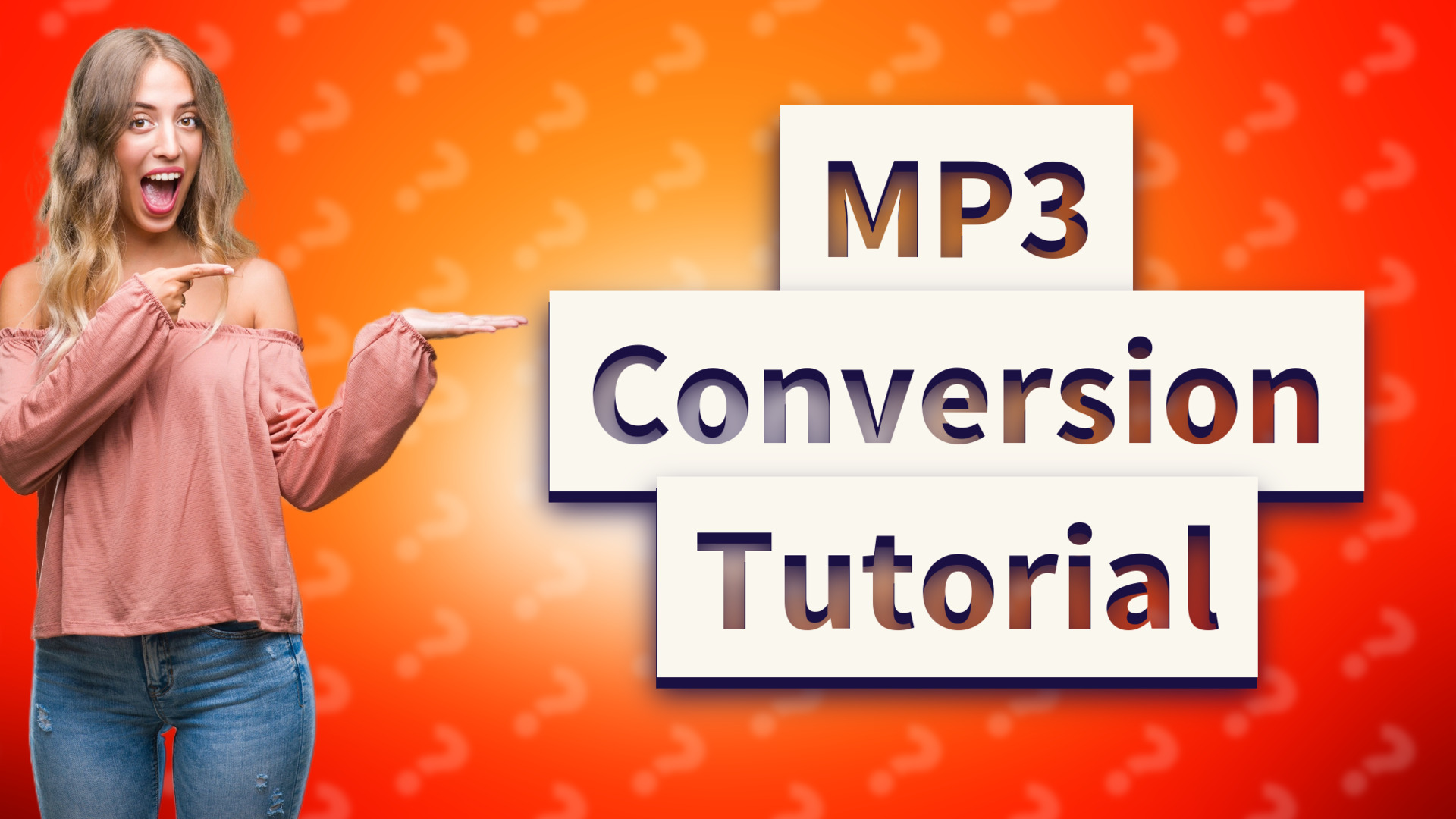 MP3 Conversion Tutorial
