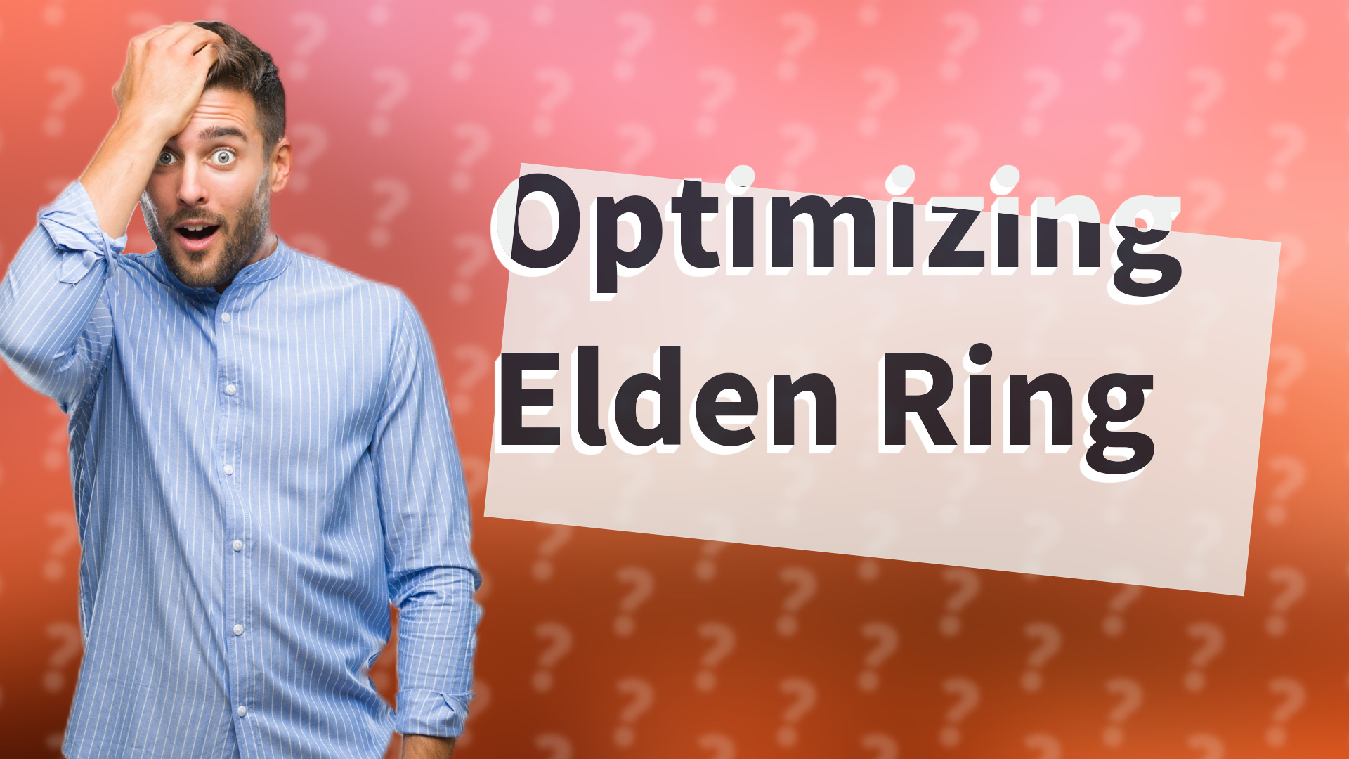 Optimizing Elden Ring
