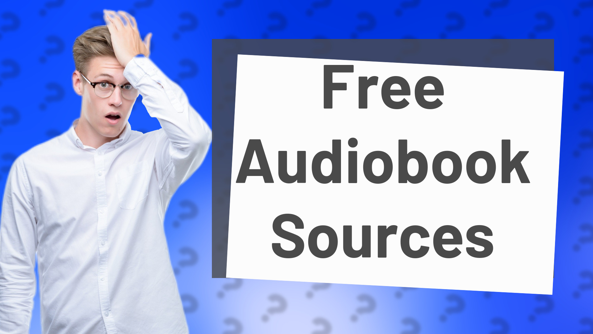 Free Audiobook Sources