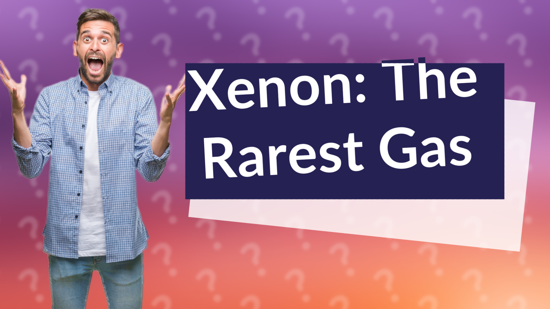 Xenon: The Rarest Gas