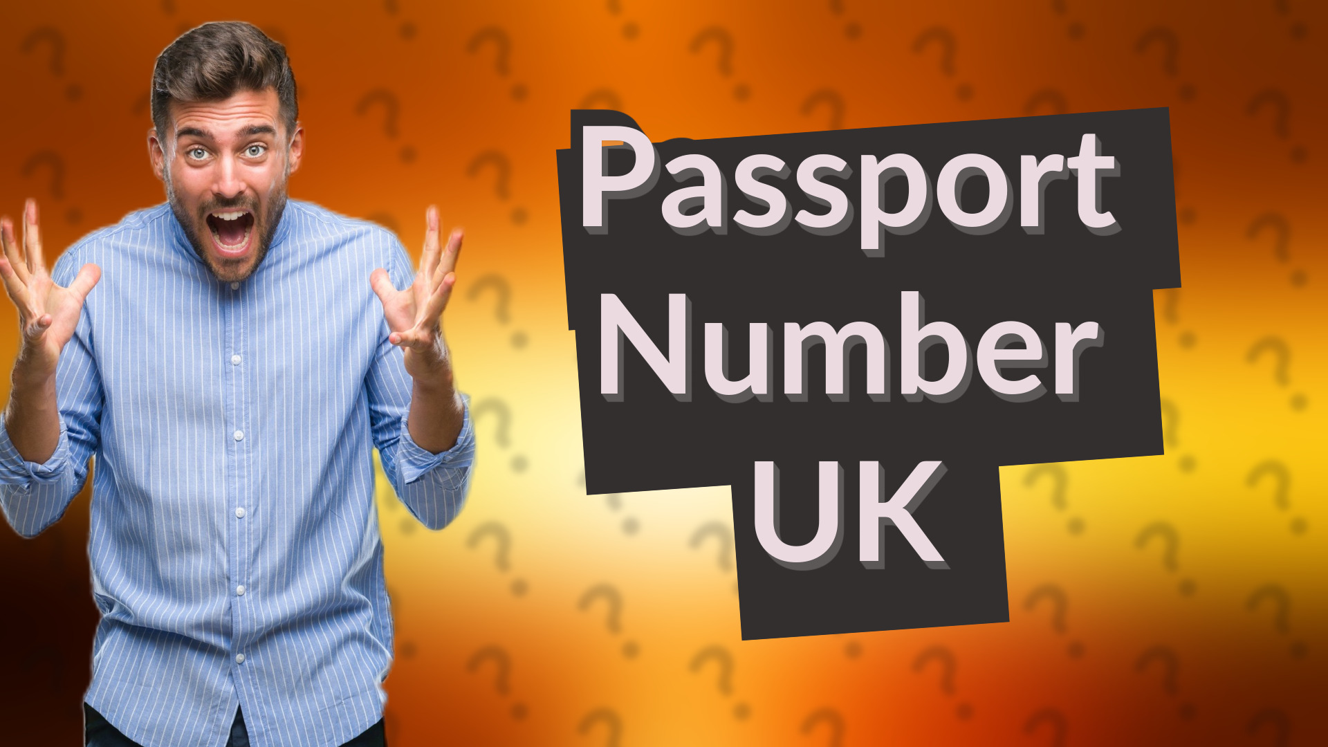 Passport Number UK