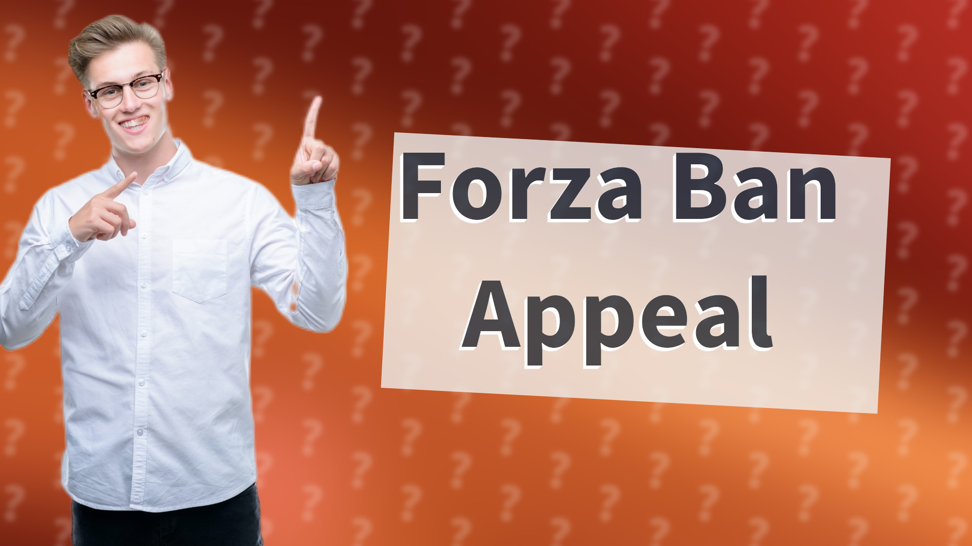 Forza Ban Appeal