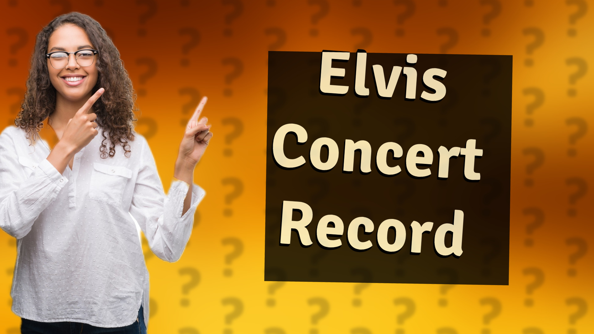 Elvis Concert Record