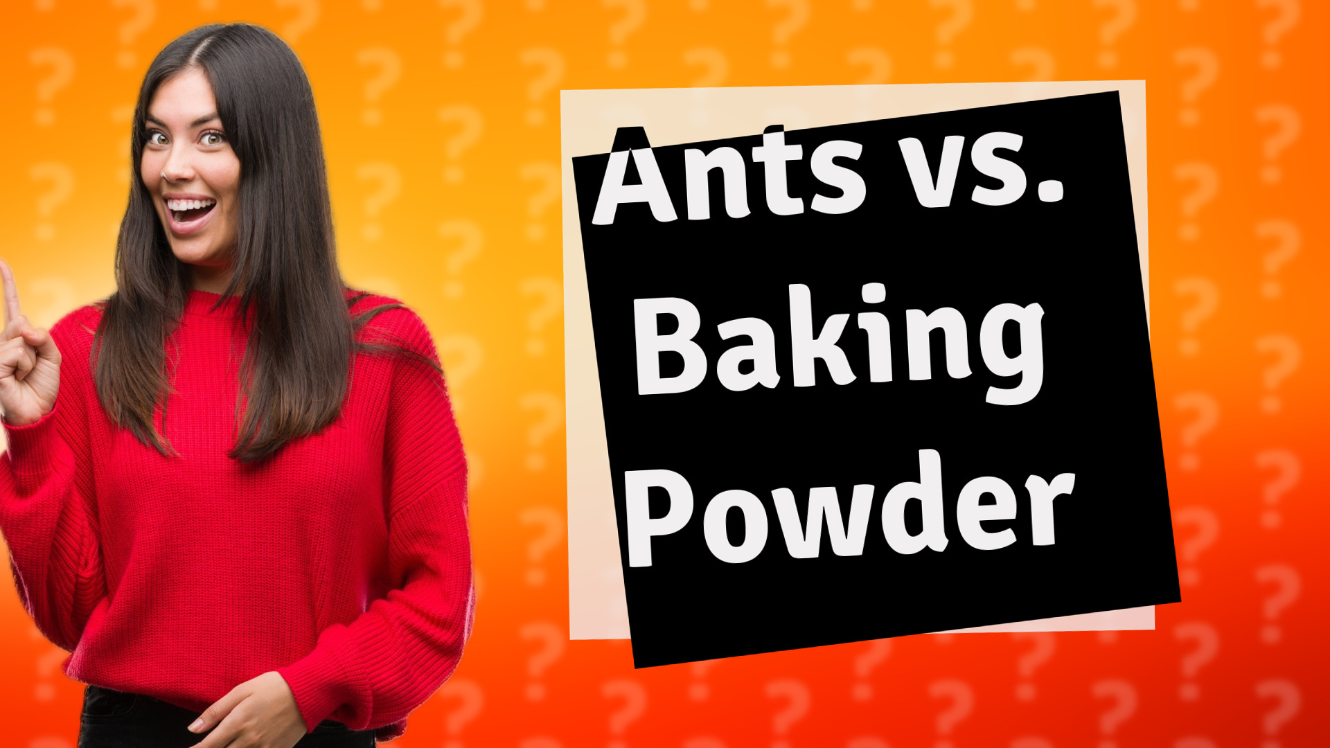 Ants vs. Baking Powder