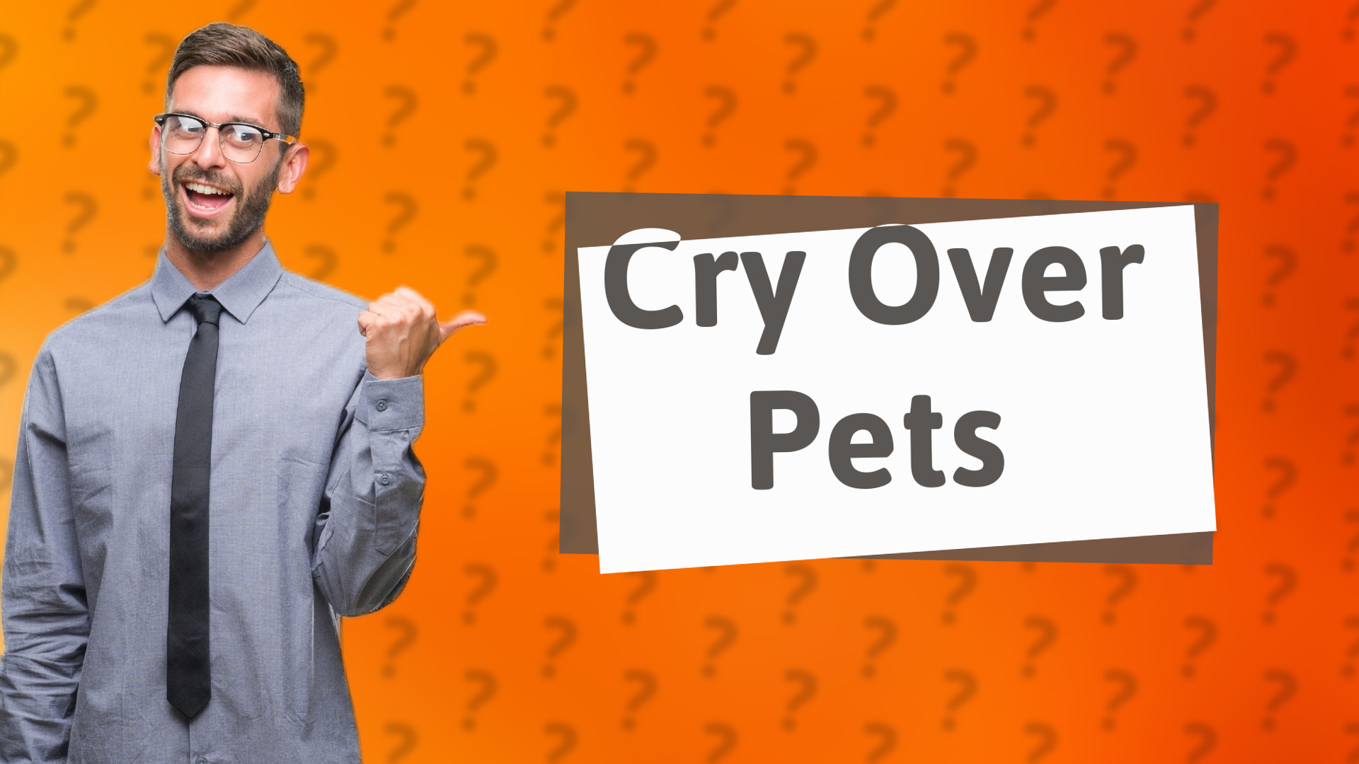 Cry Over Pets