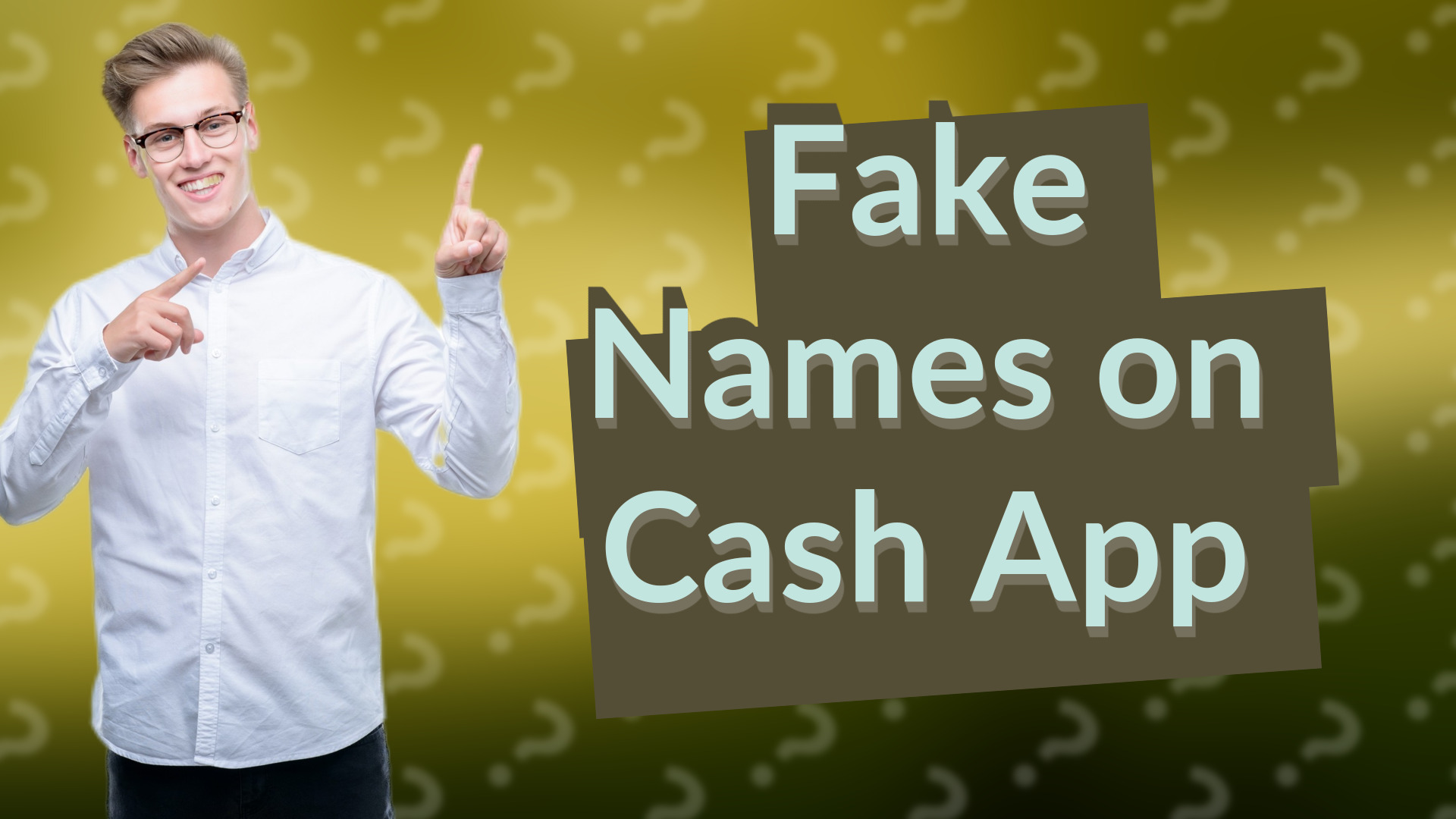 Fake Names on Cash App