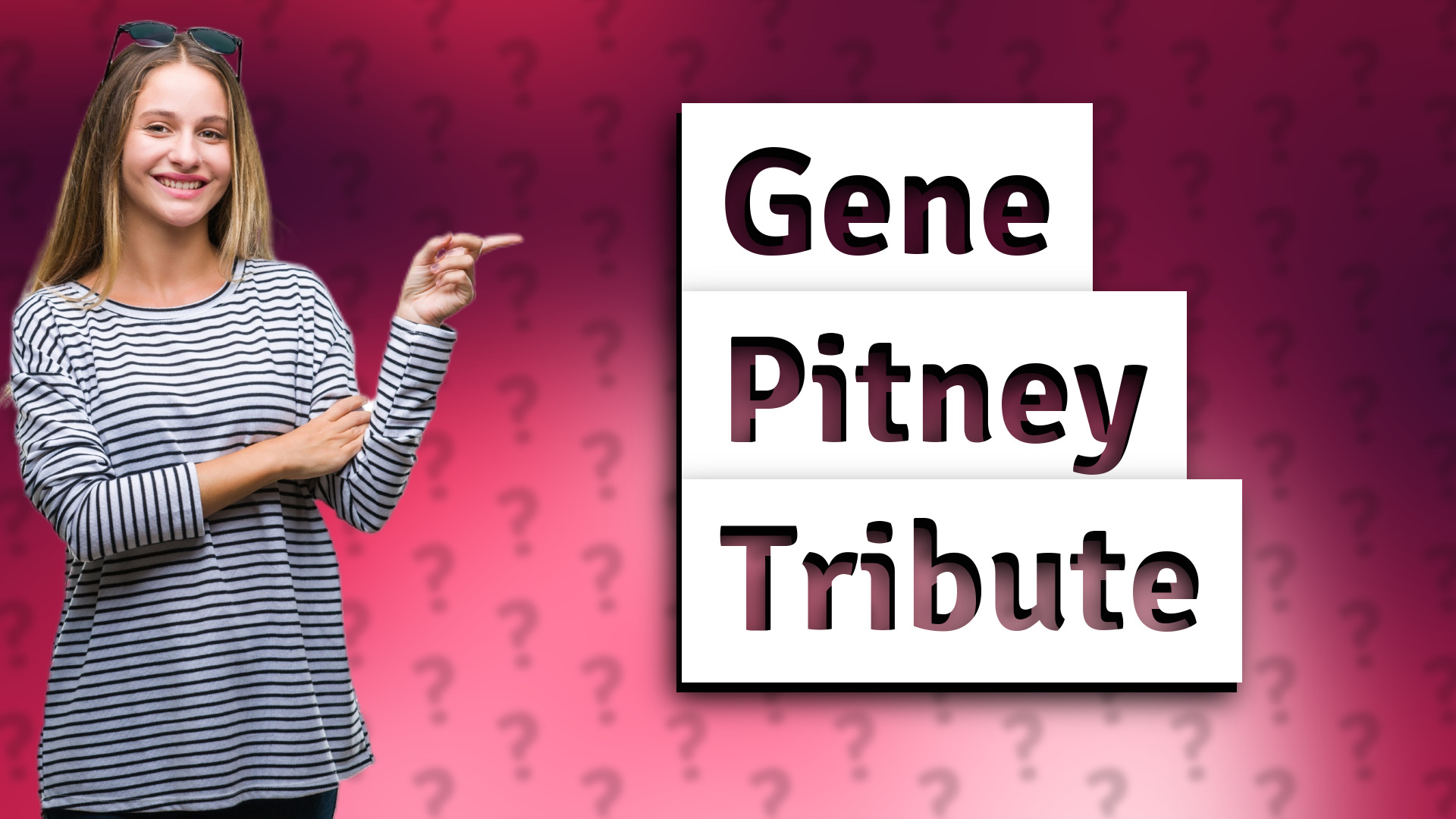 Gene Pitney Tribute