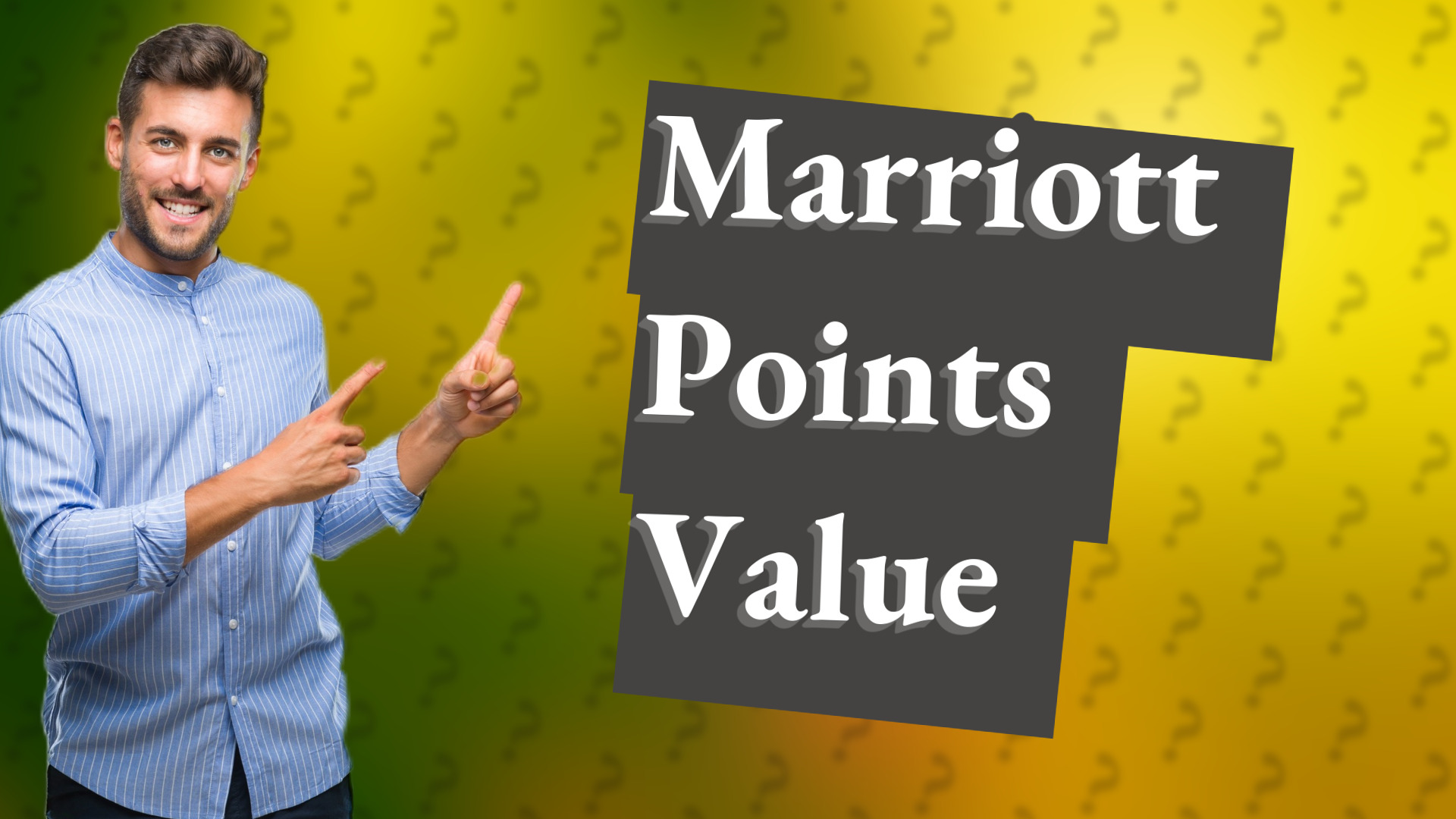 Marriott Points Value