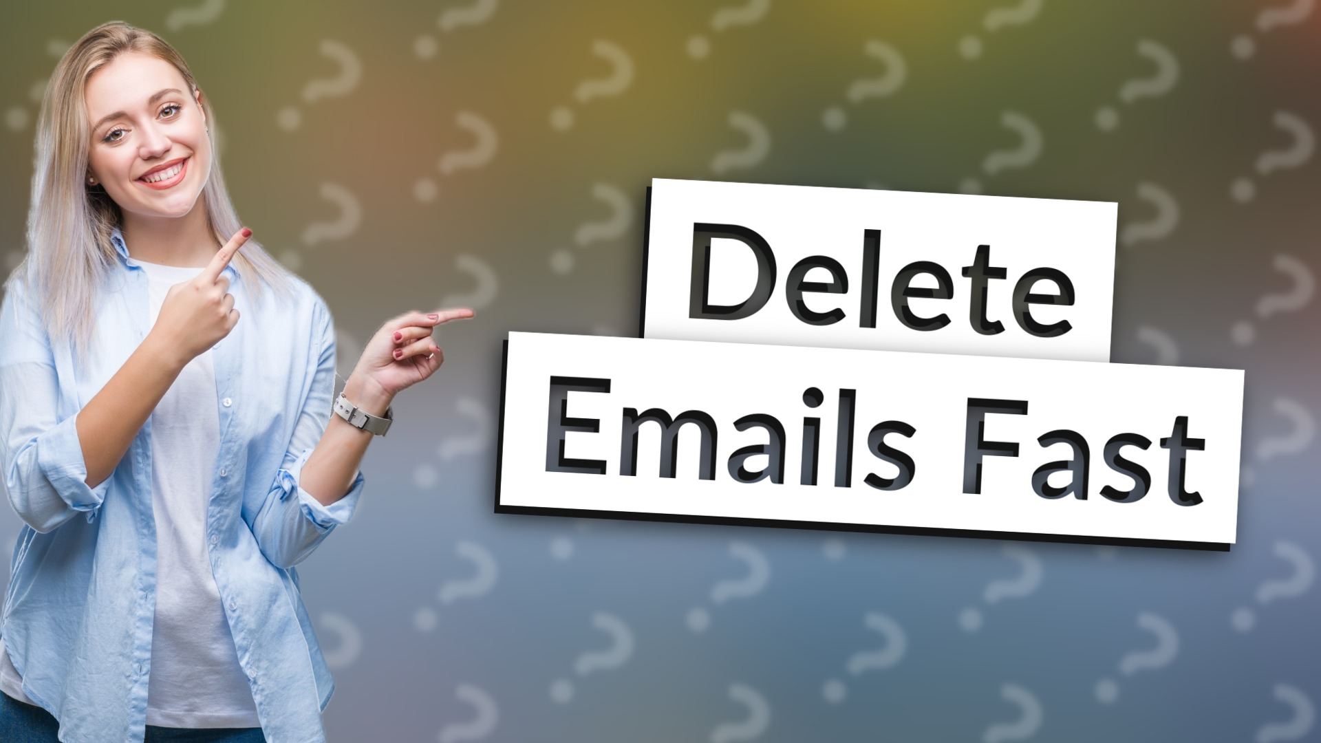 Delete Emails Fast