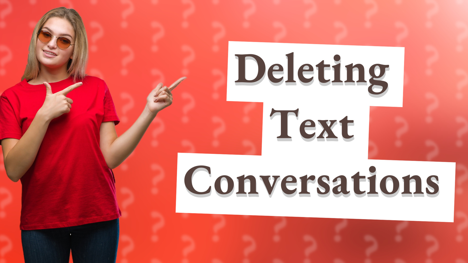 Deleting Text Conversations