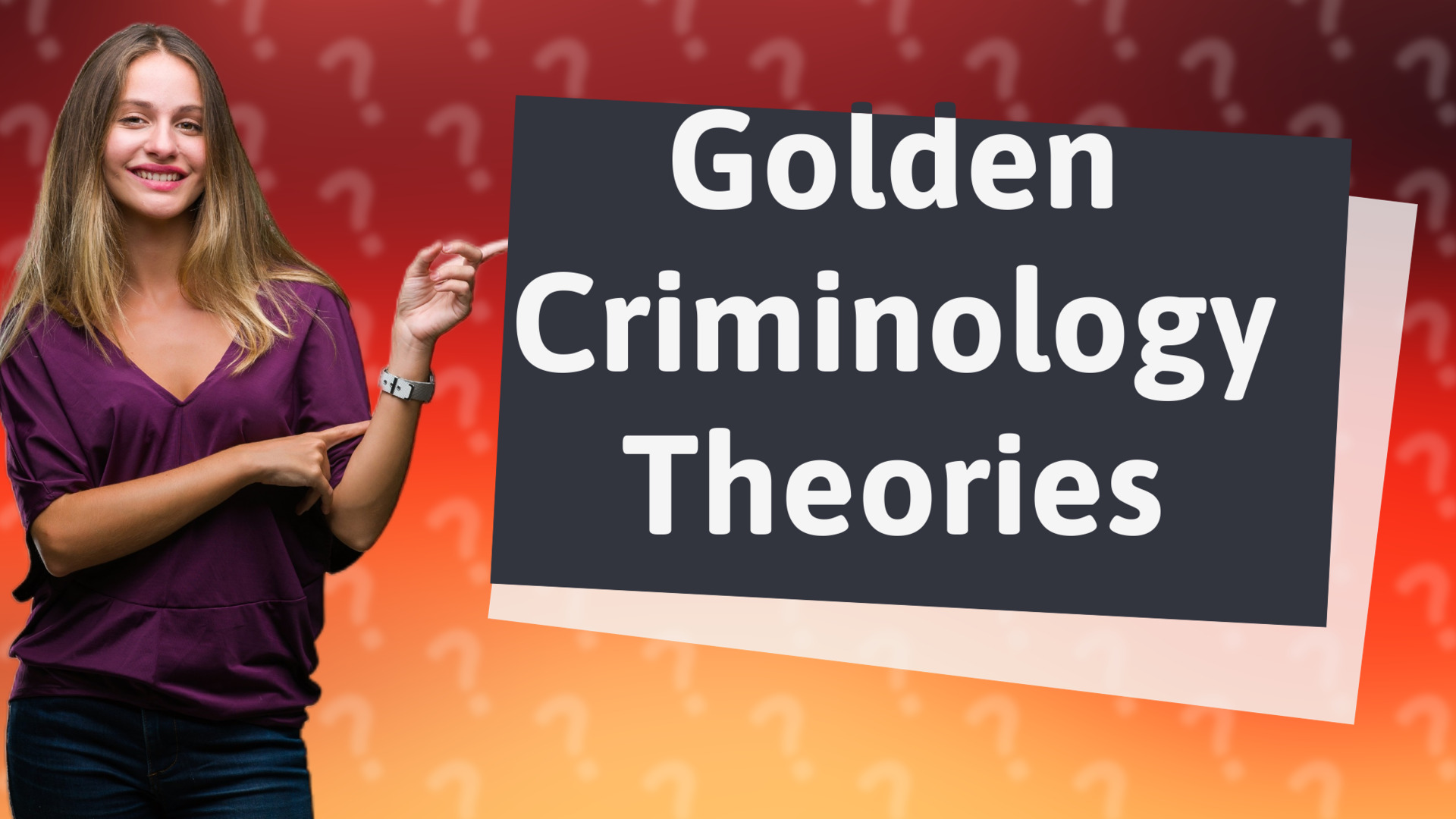 Golden Criminology Theories