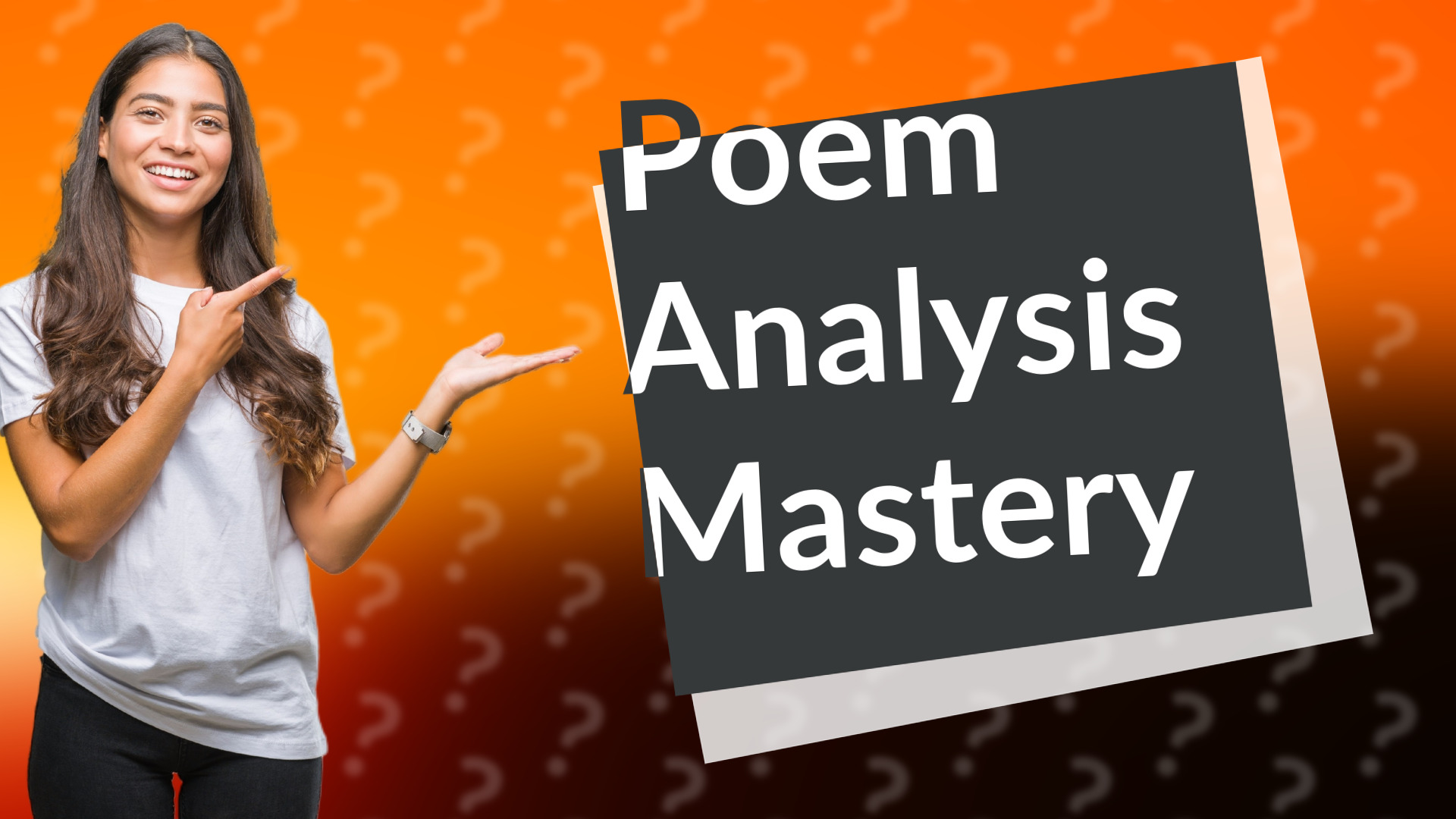 Poem Analysis Mastery