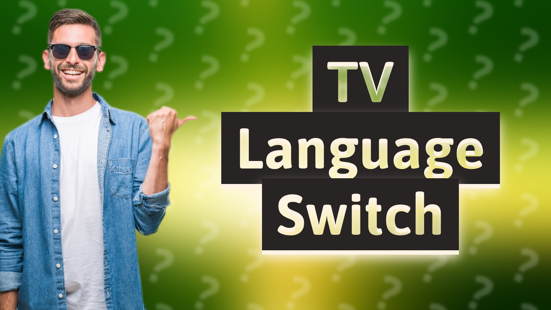 TV Language Switch