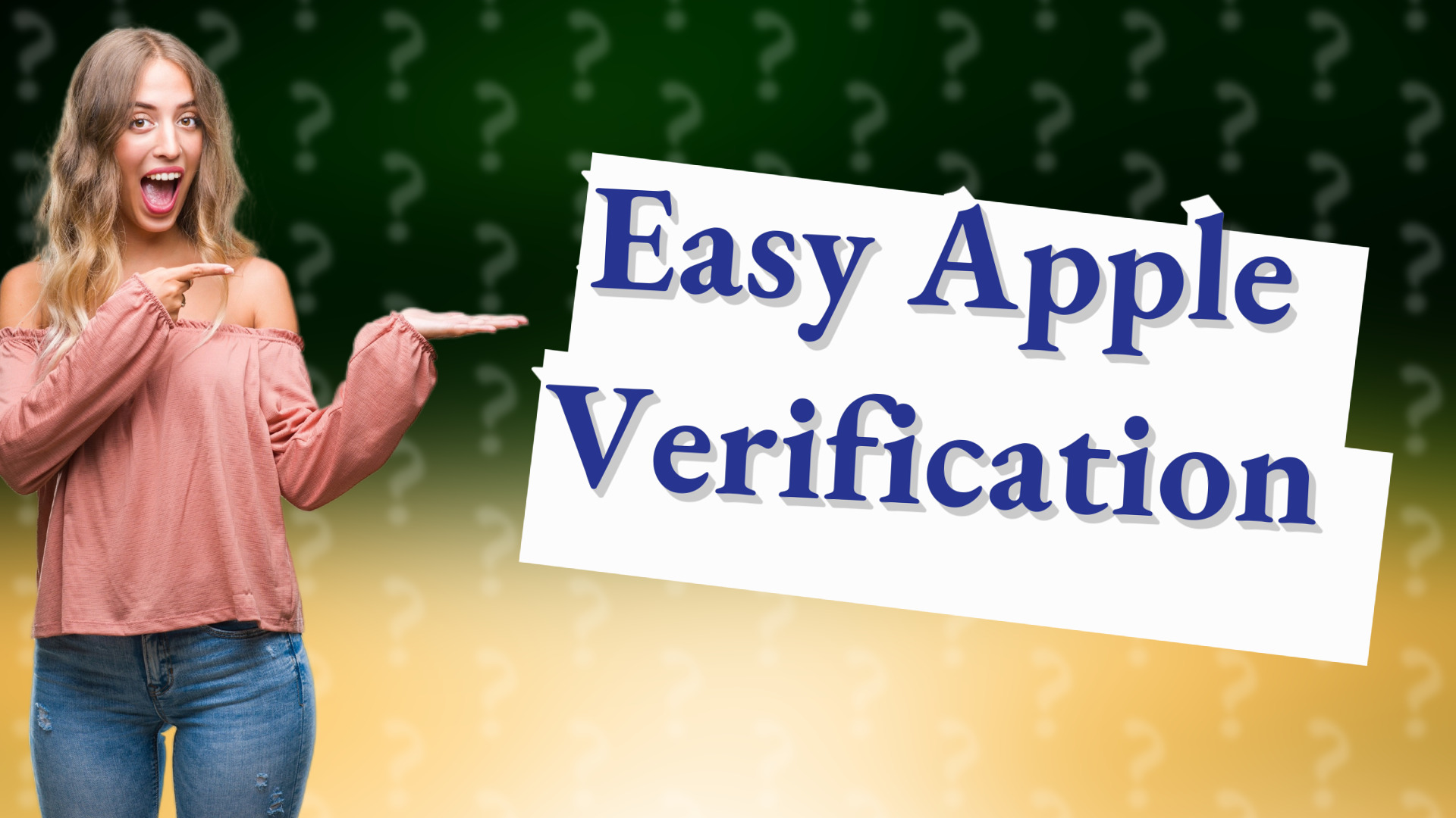 Easy Apple Verification