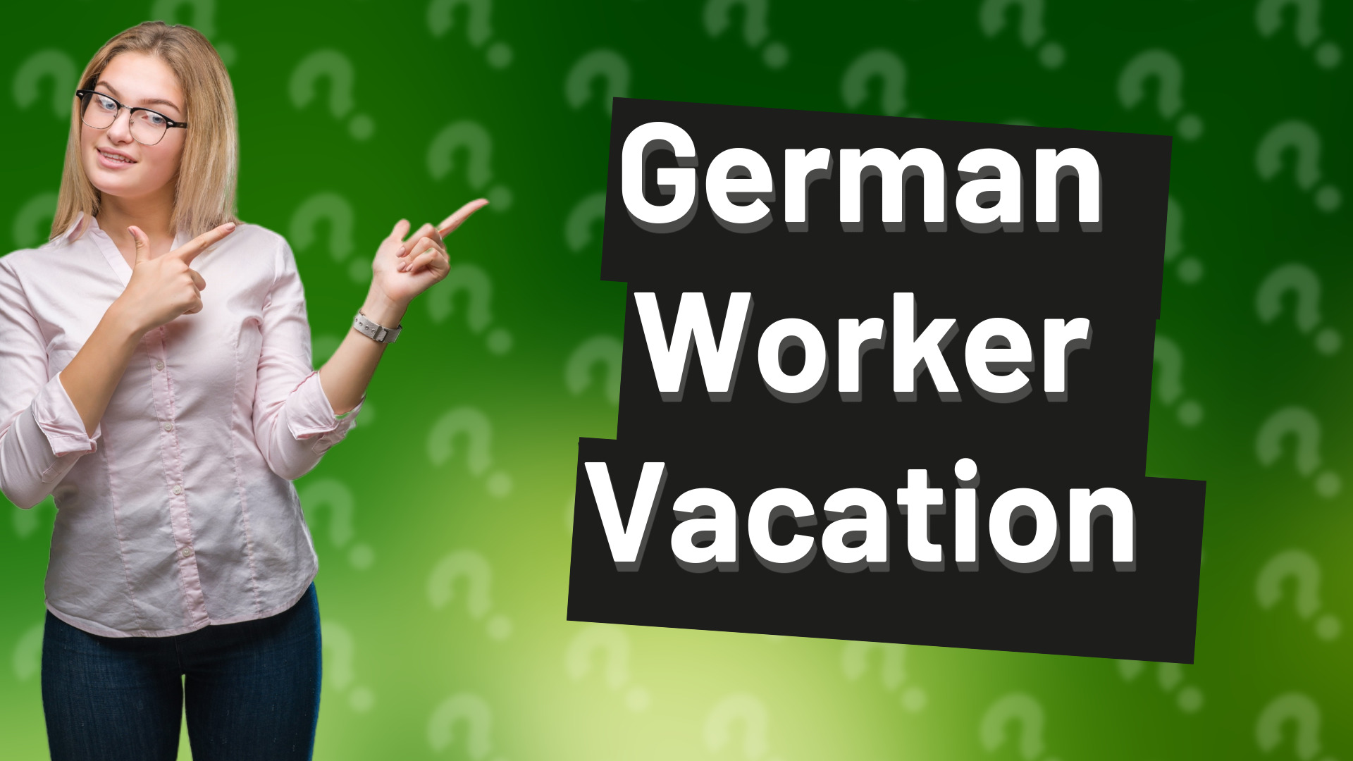 German Worker Vacation
