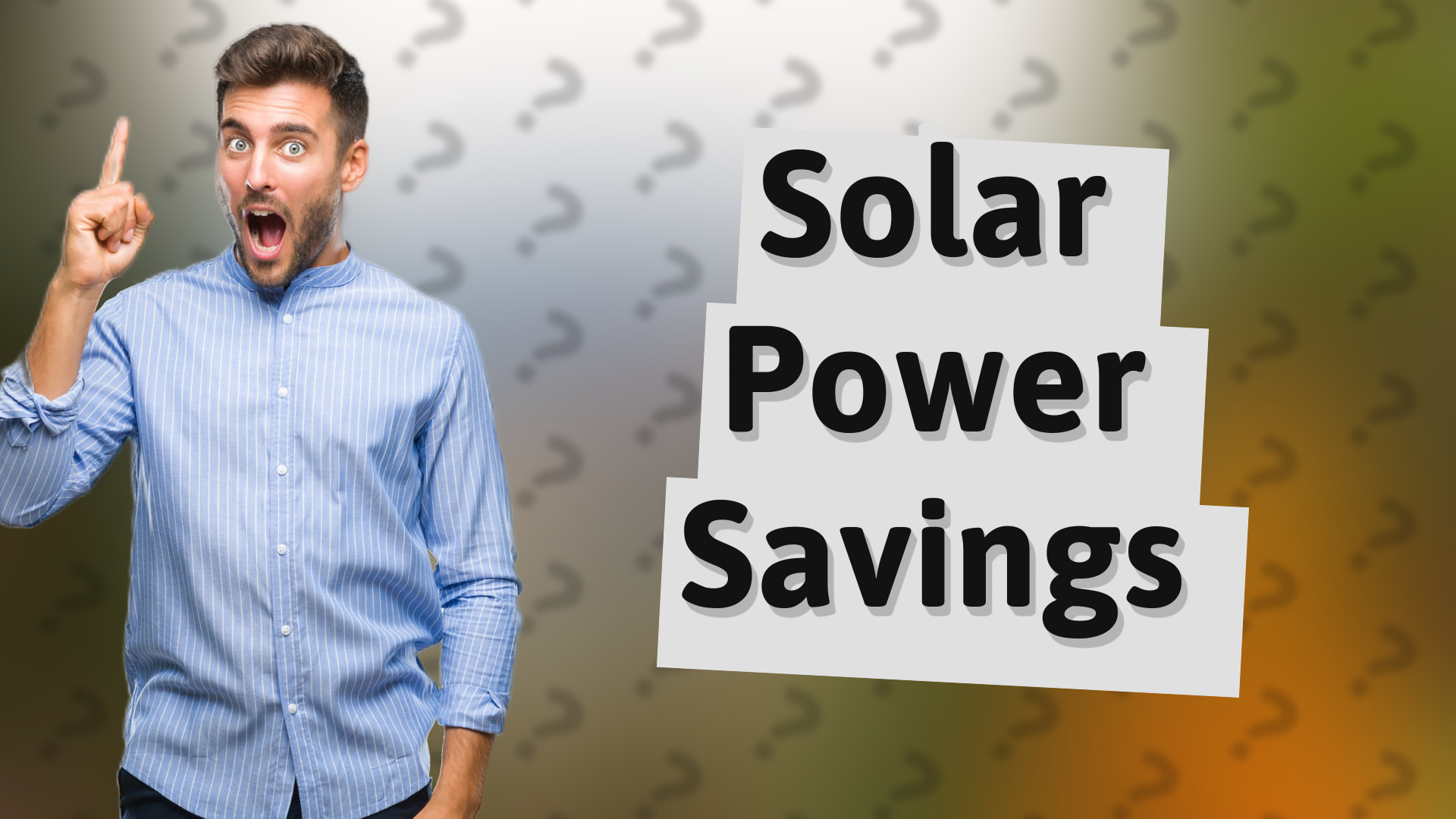 Solar Power Savings
