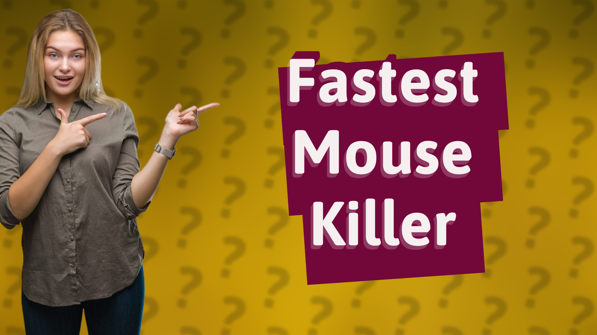 Fastest Mouse Killer