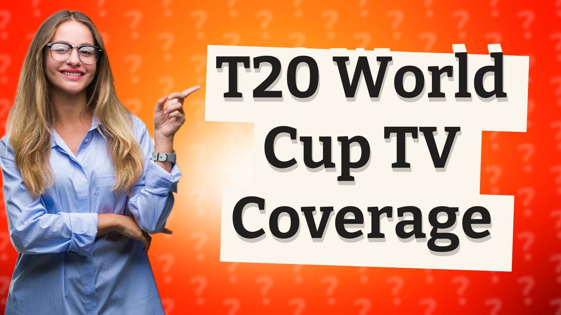 T20 World Cup TV Coverage