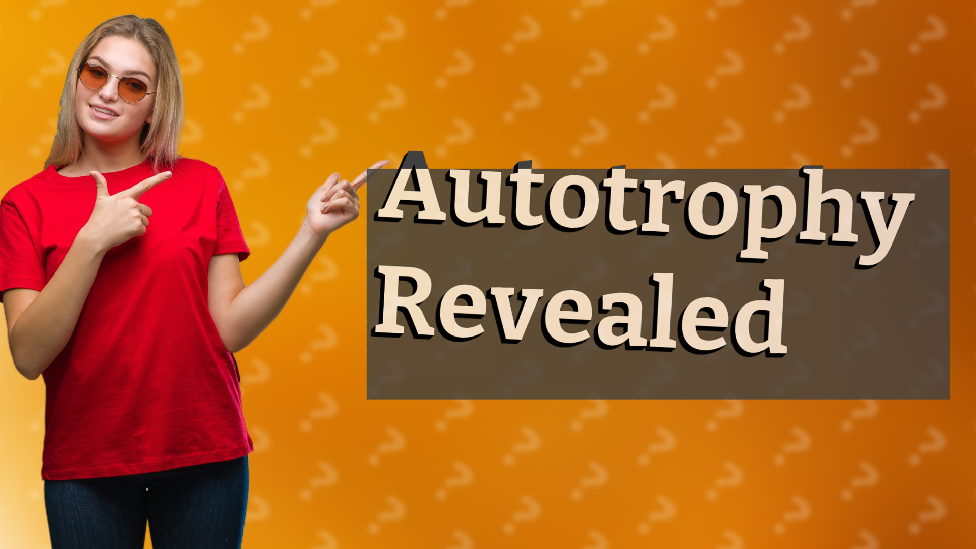 Autotrophy Revealed