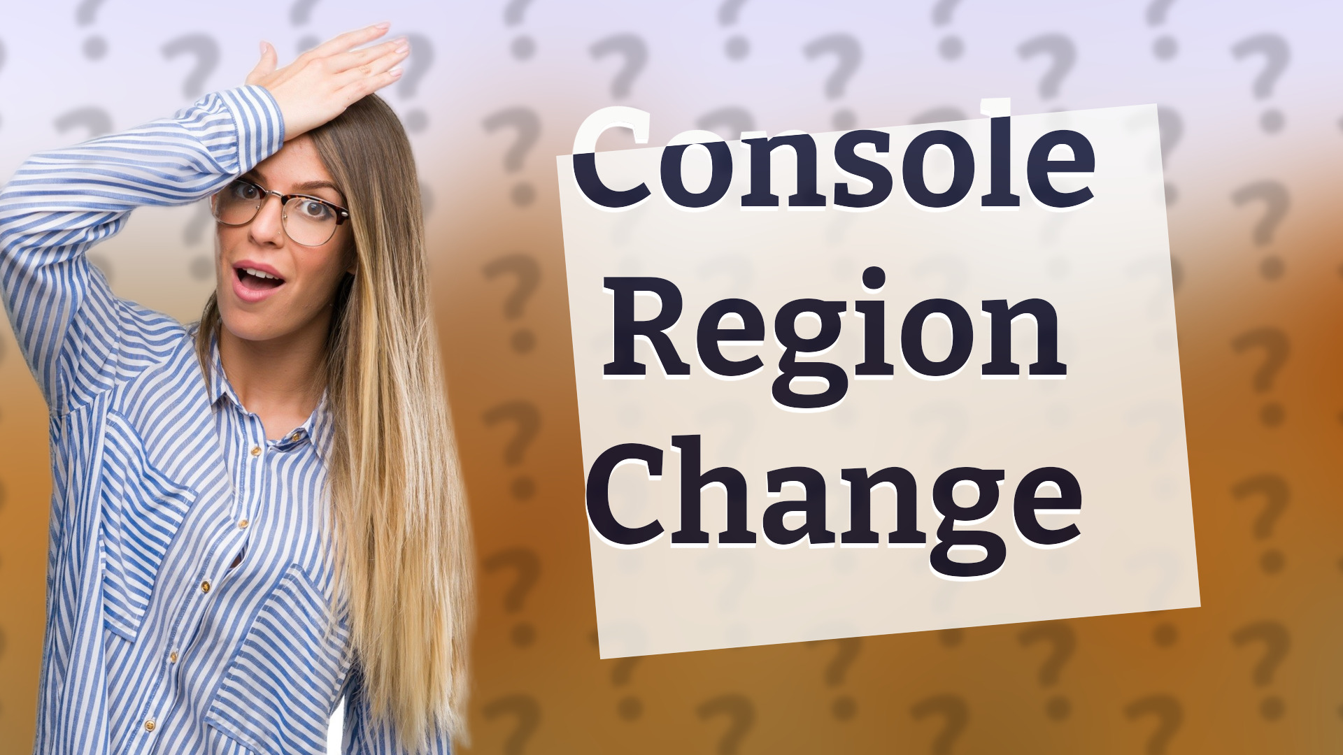 Console Region Change