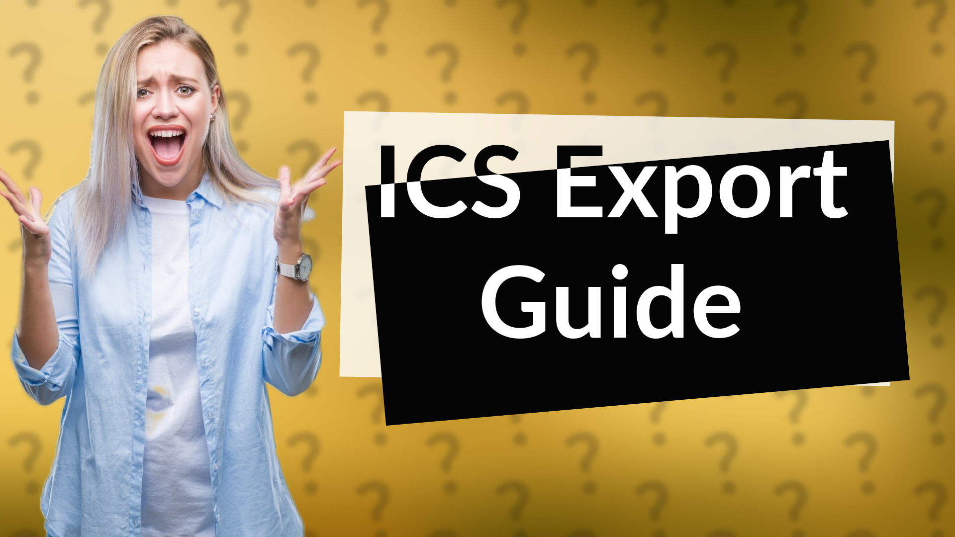 ICS Export Guide