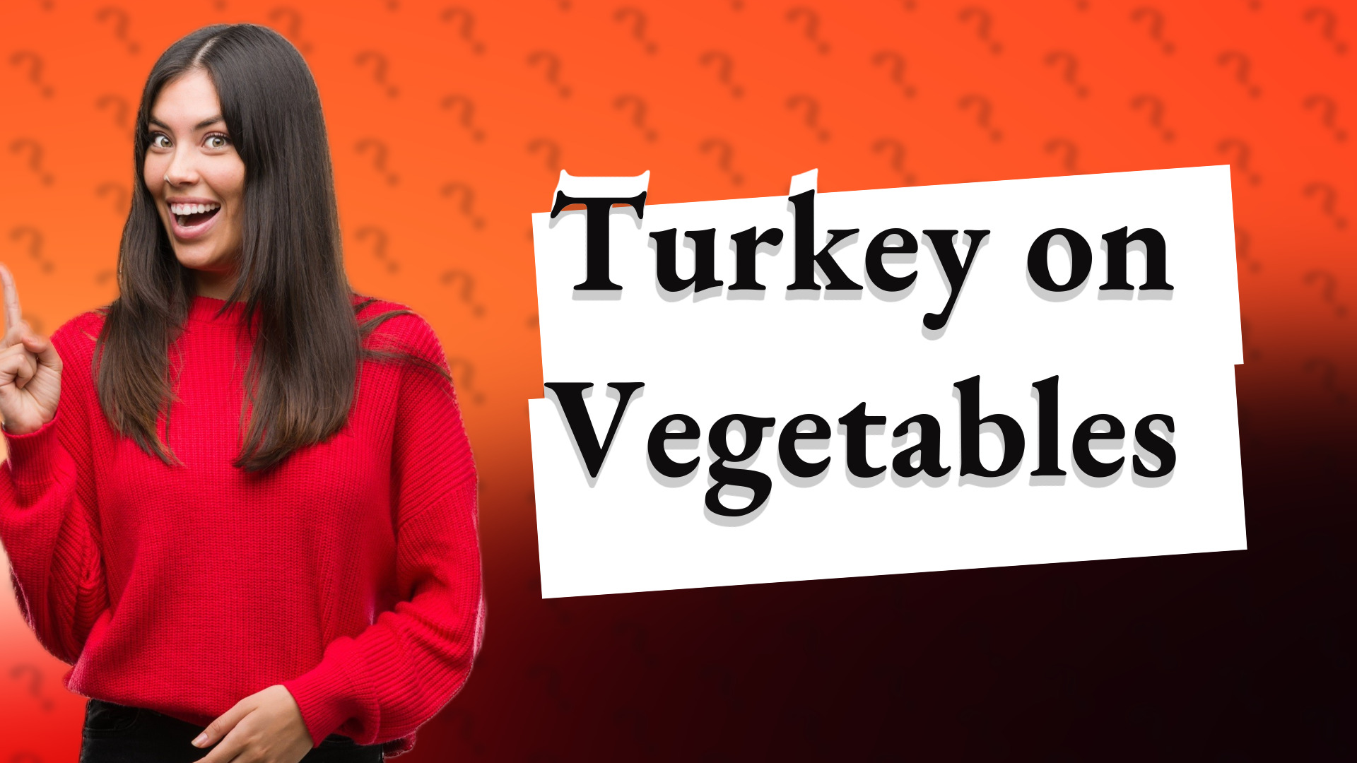 Turkey on Vegetables