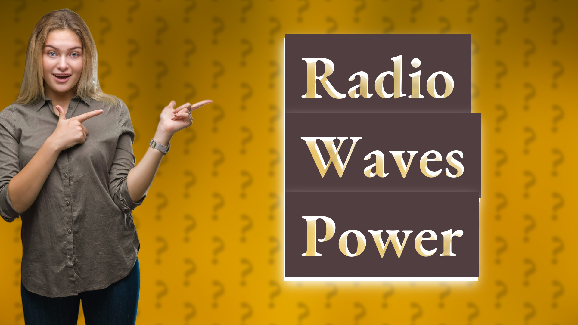 Radio Waves Power