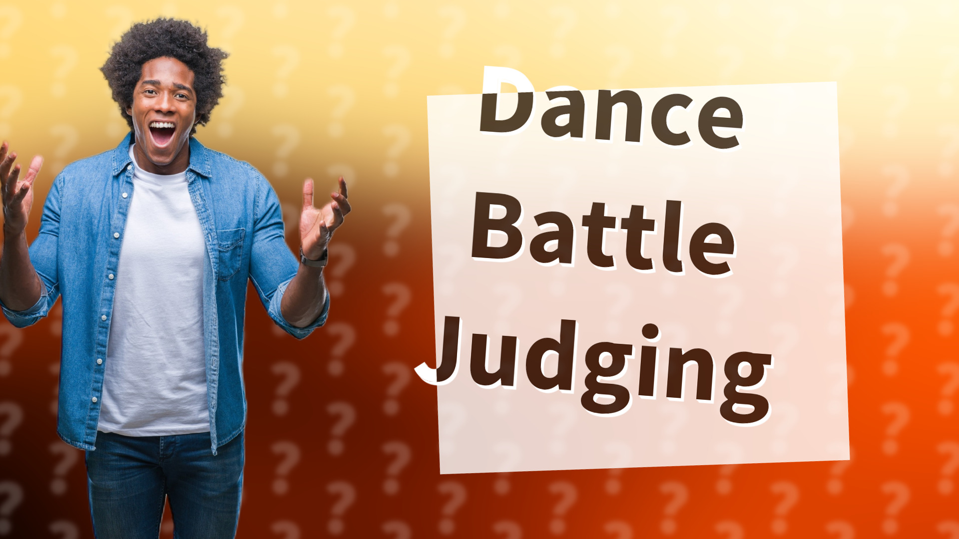 Dance Battle Judging