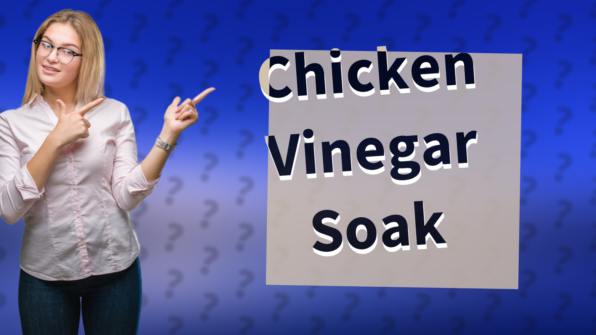 Chicken Vinegar Soak