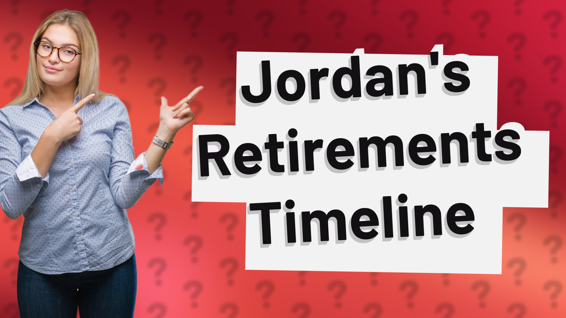 Jordan's Retirements Timeline