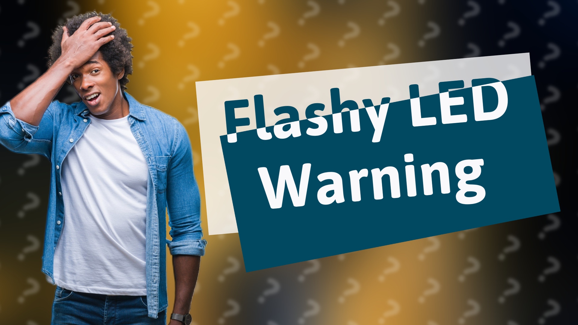 Flashy LED Warning